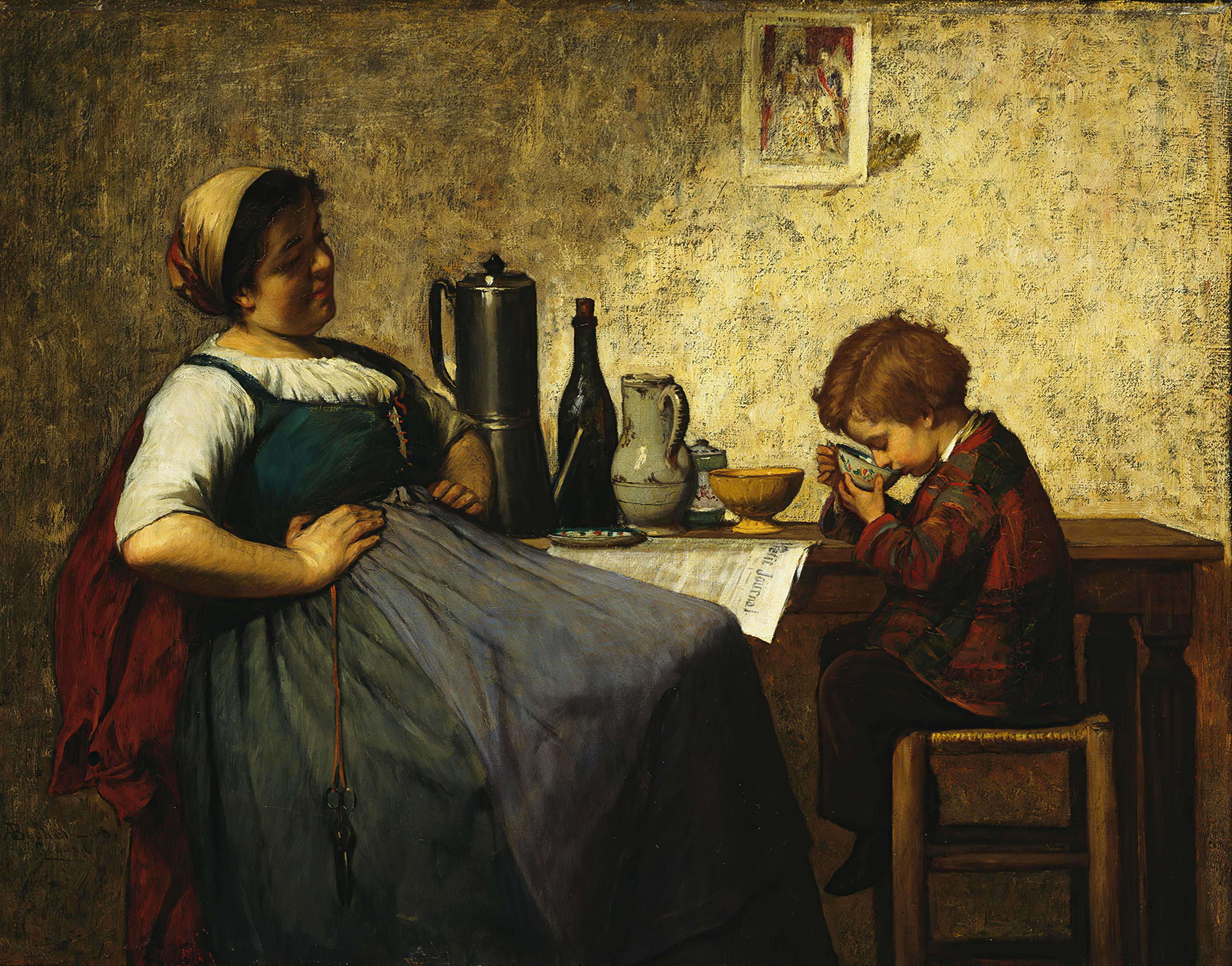 Find out more about Adolf Von Becker - Maternal Joy