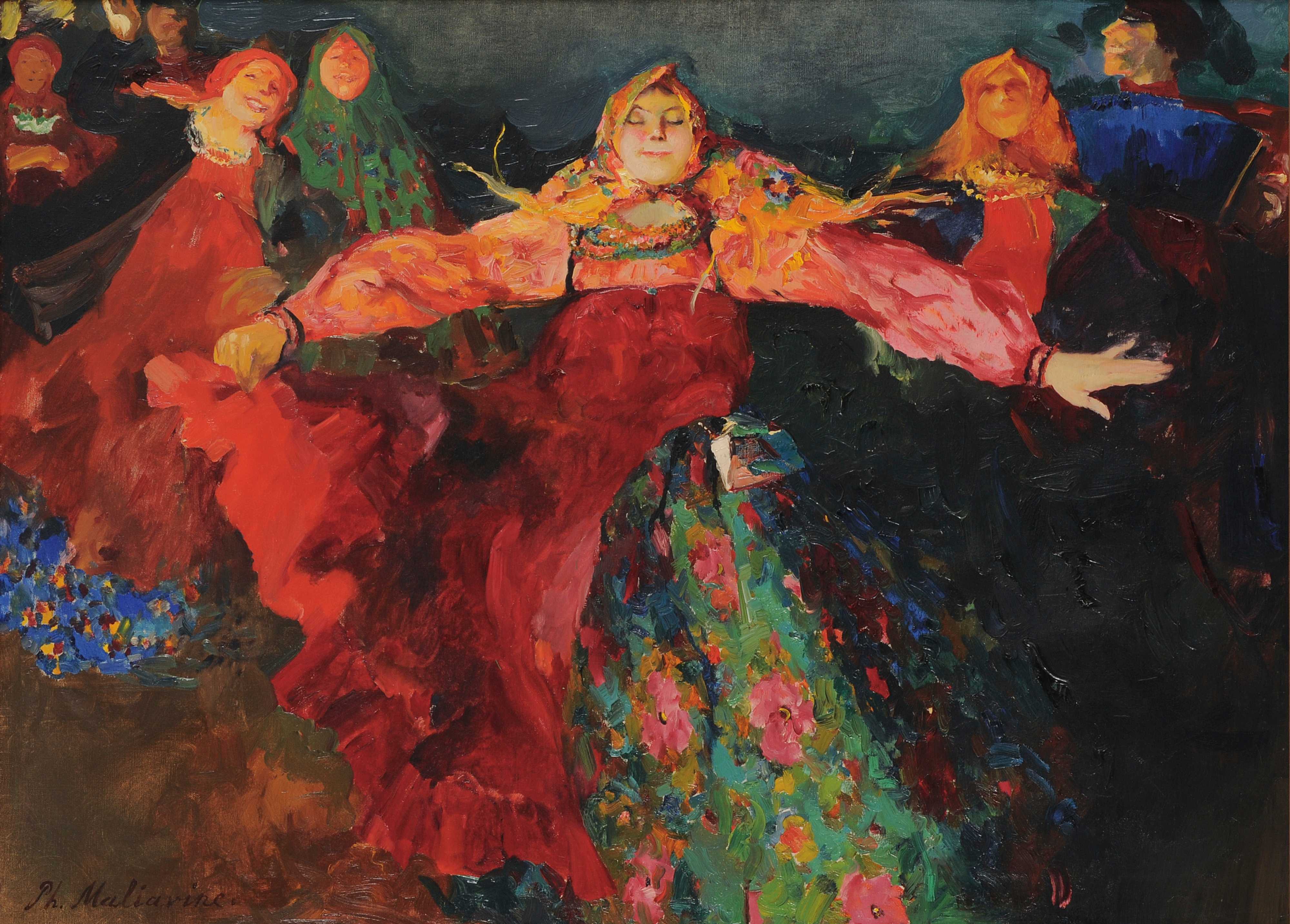 Find out more about Filipp Malyavin - The Dance