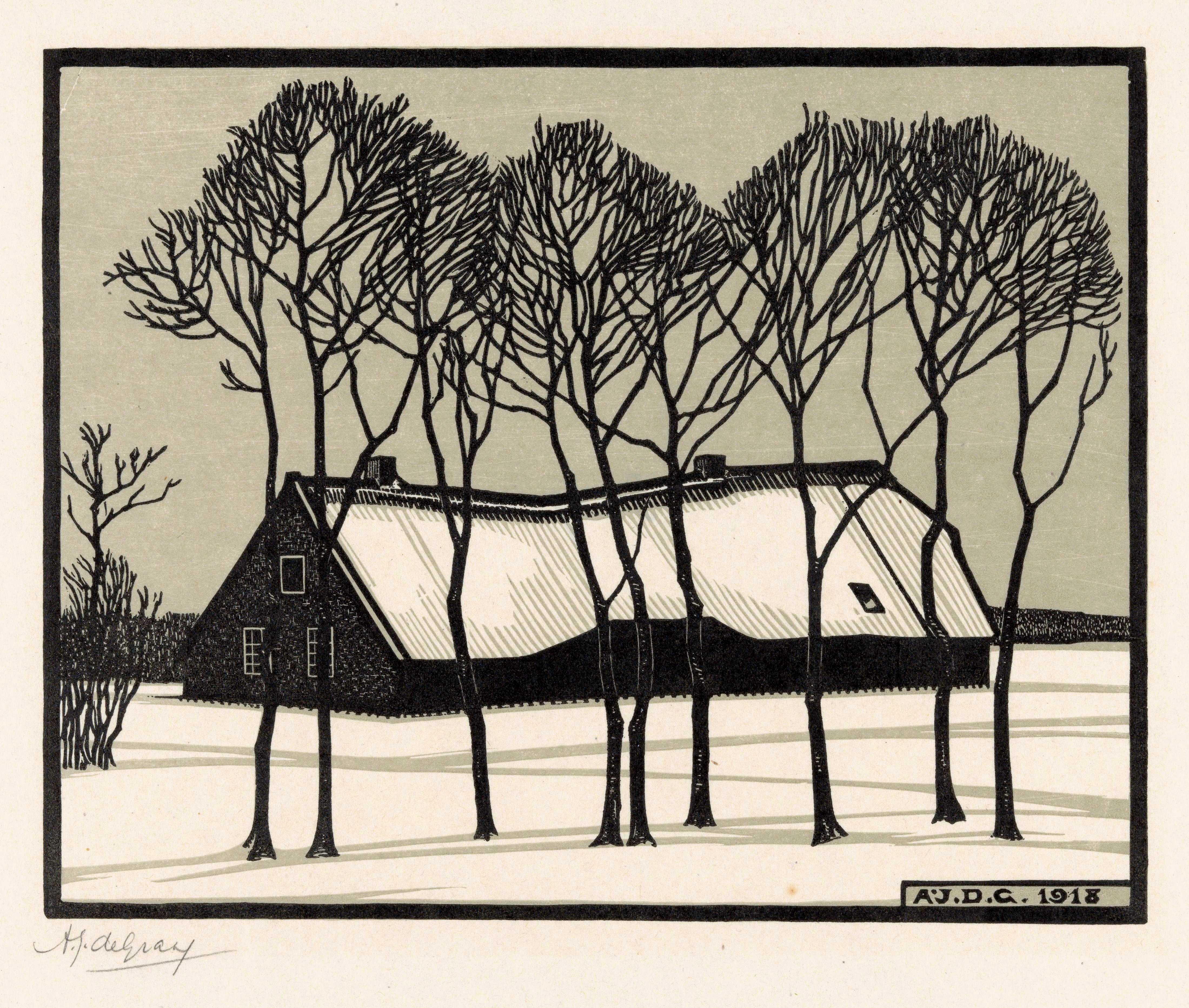 Find out more about Julie de Graag - Boerderij in de sneeuw