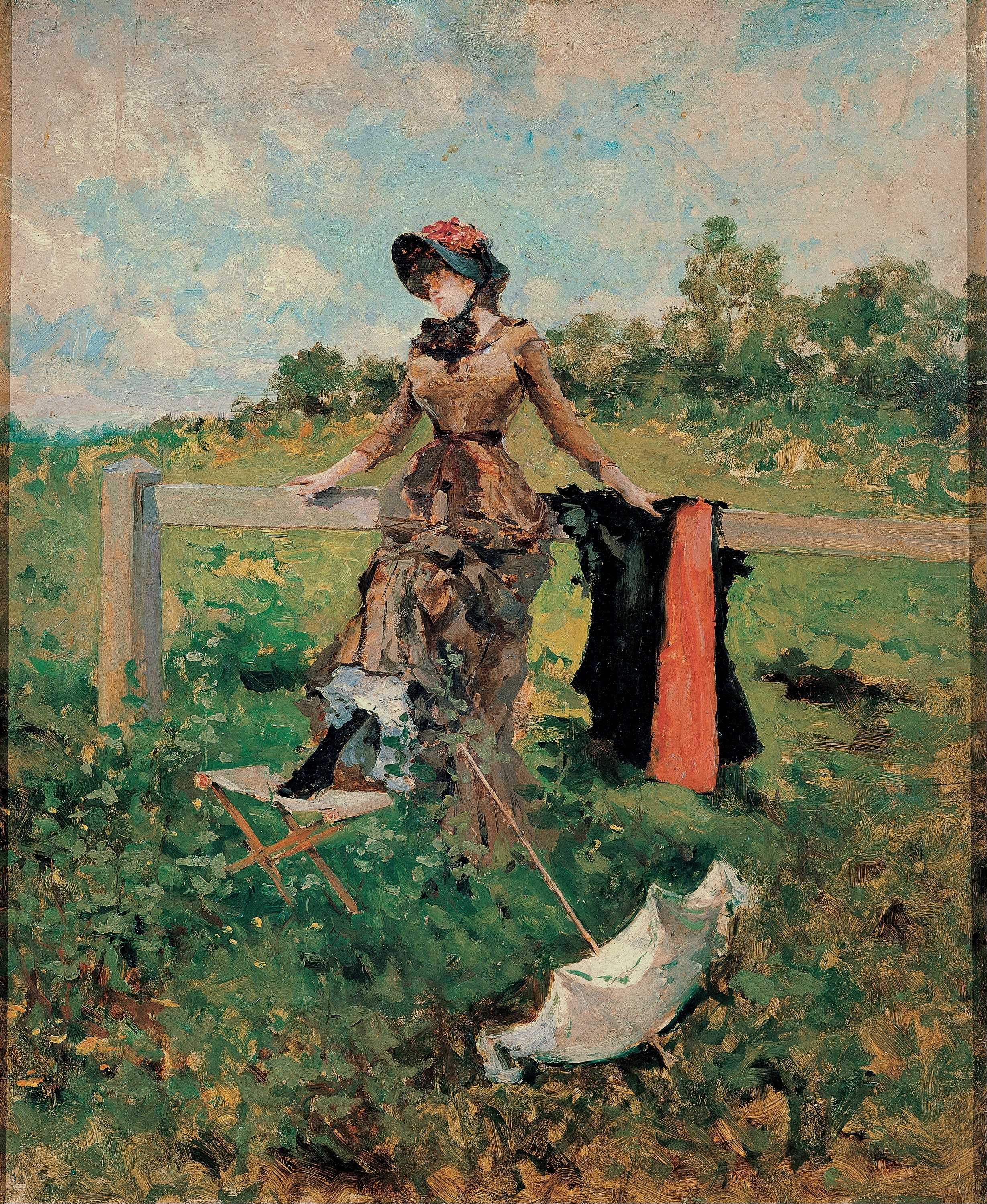 Find out more about Francesc Miralles - Lady With A Parasol