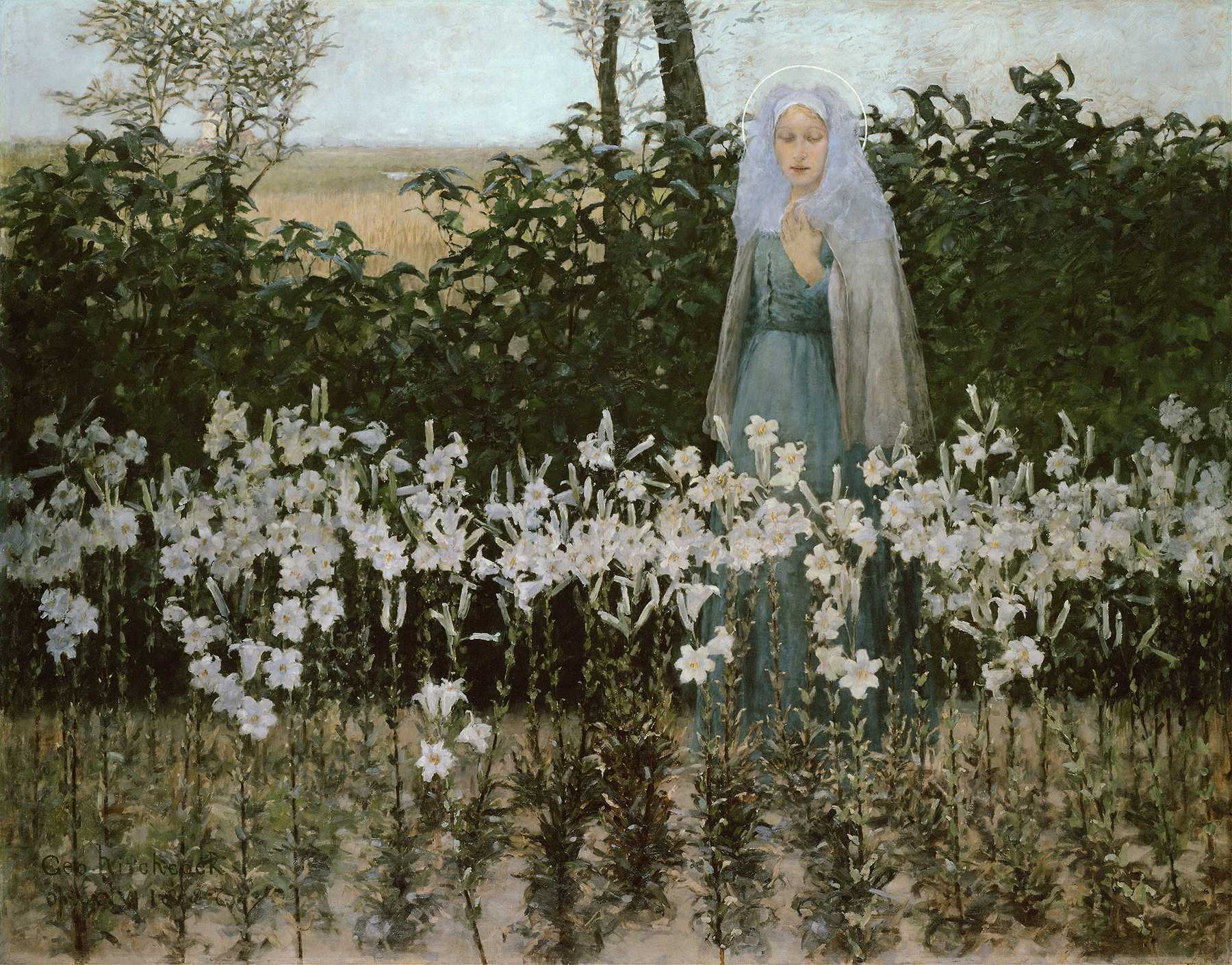 Find out more about George Hitchcock - The Annunciation