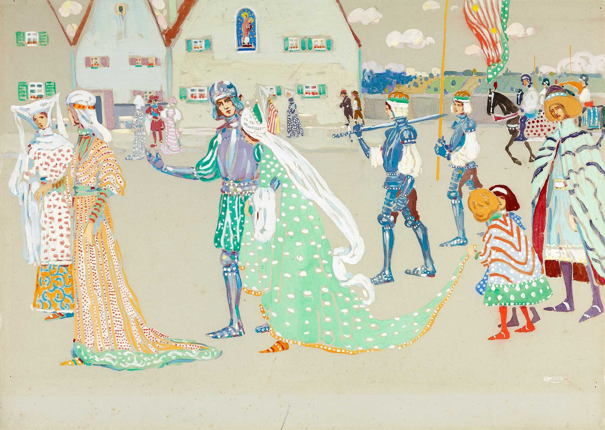 Find out more about Wassily Kandinsky - The Young Couple
