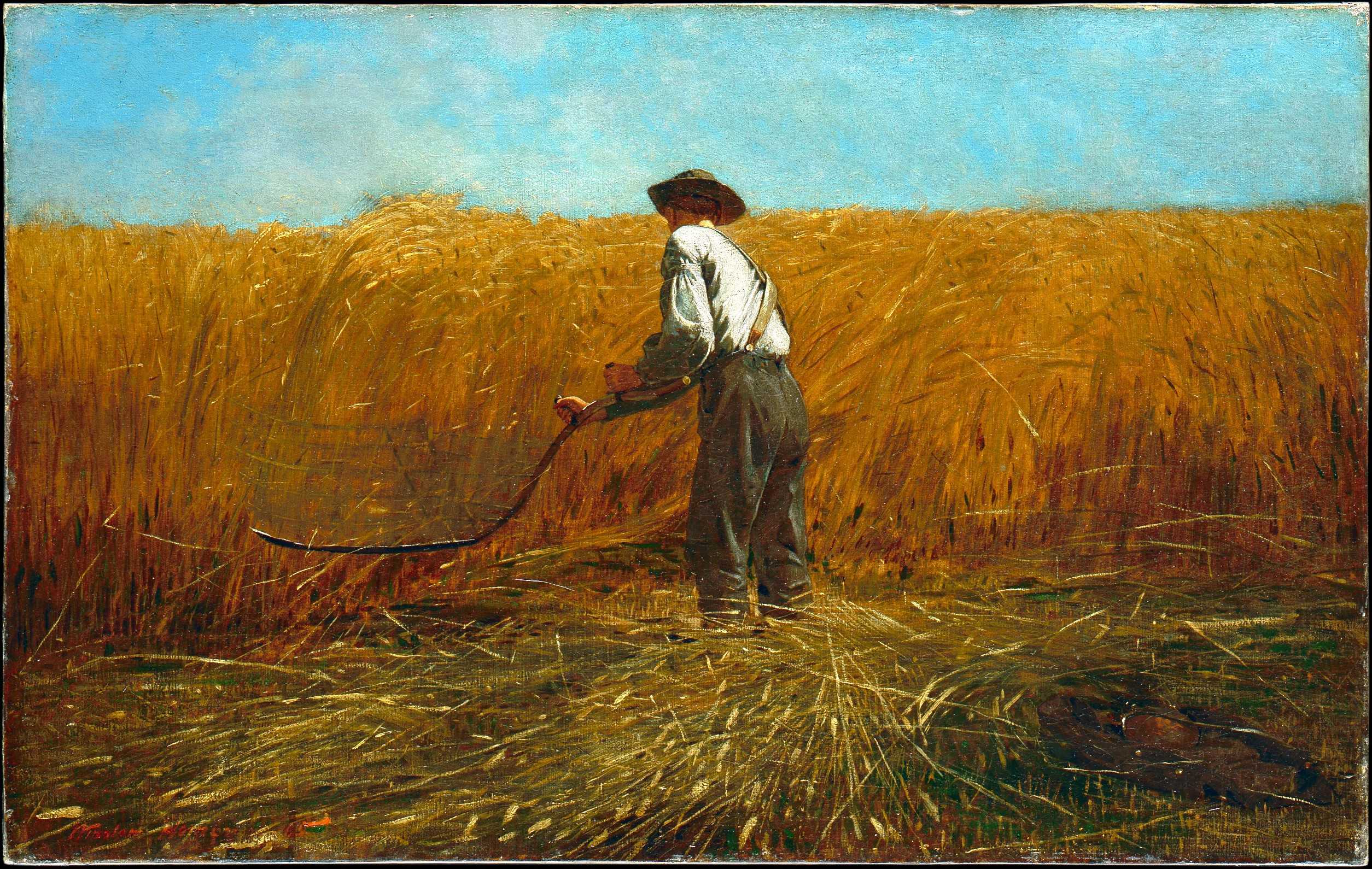 Find out more about Winslow Homer - The Veteran in a New Field
