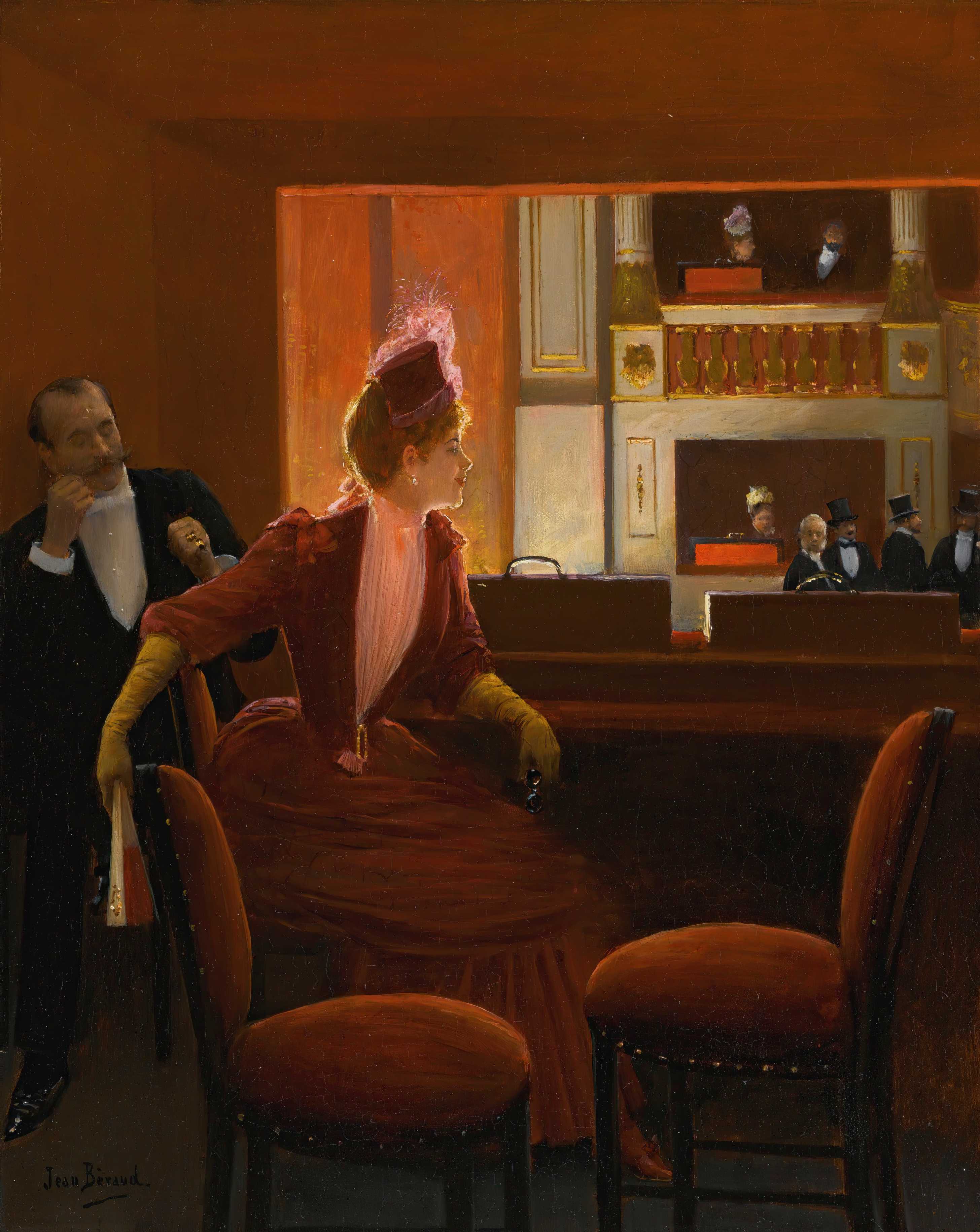 Find out more about Jean Béraud - La Loge