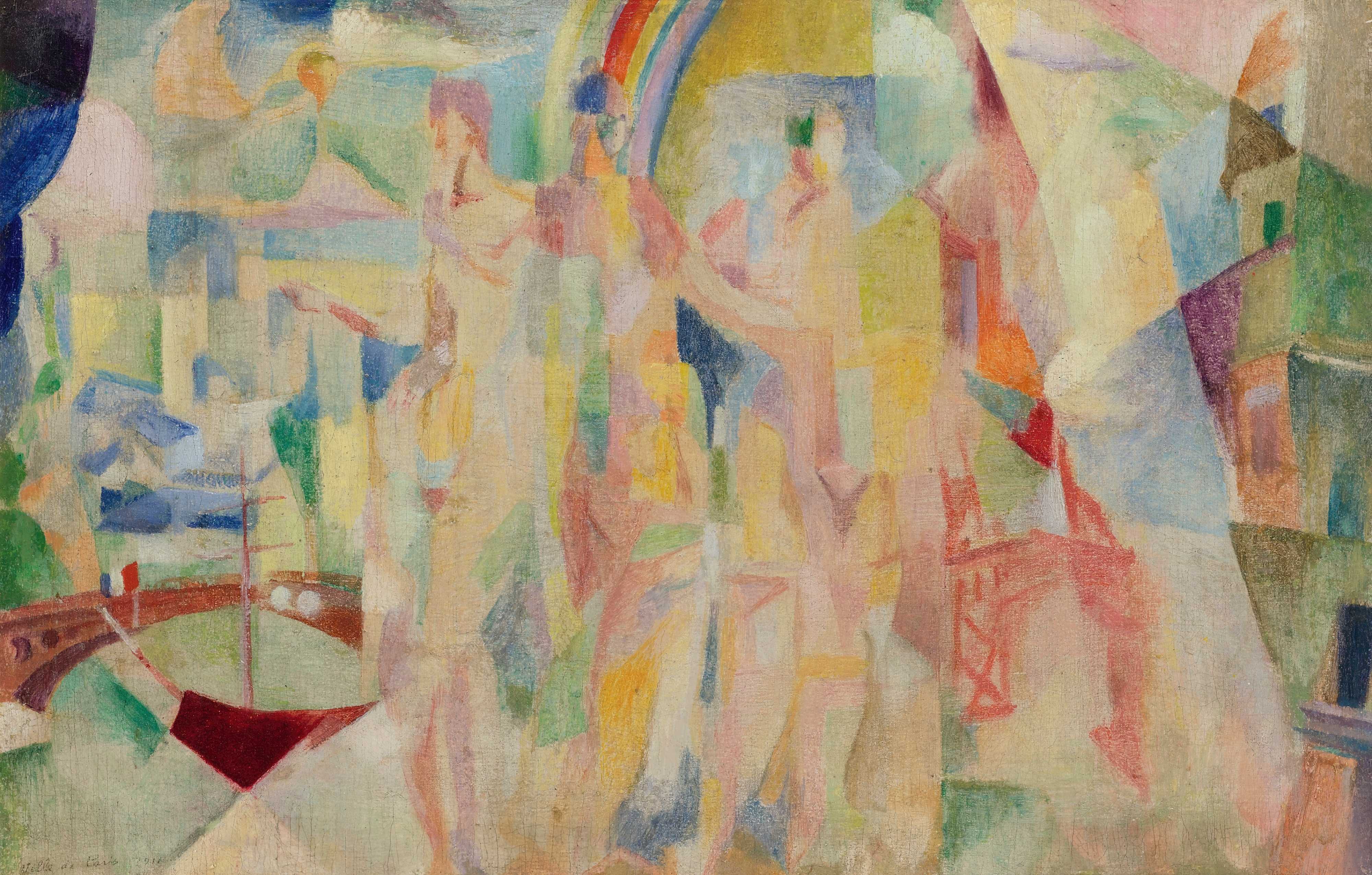 Find out more about Robert Delaunay - La Ville De Paris, Esquisse