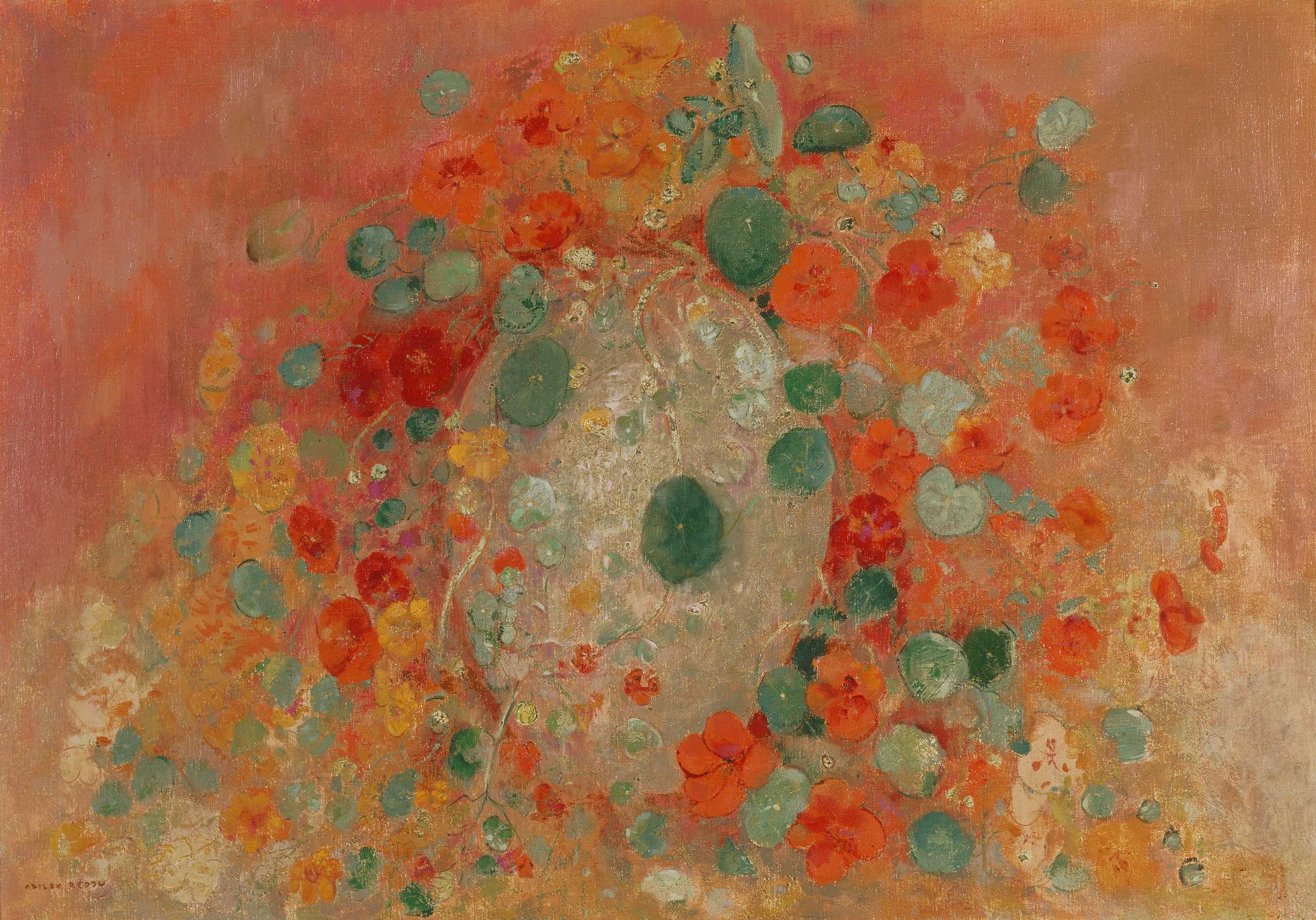 Find out more about Odilon Redon - Nasturtiums