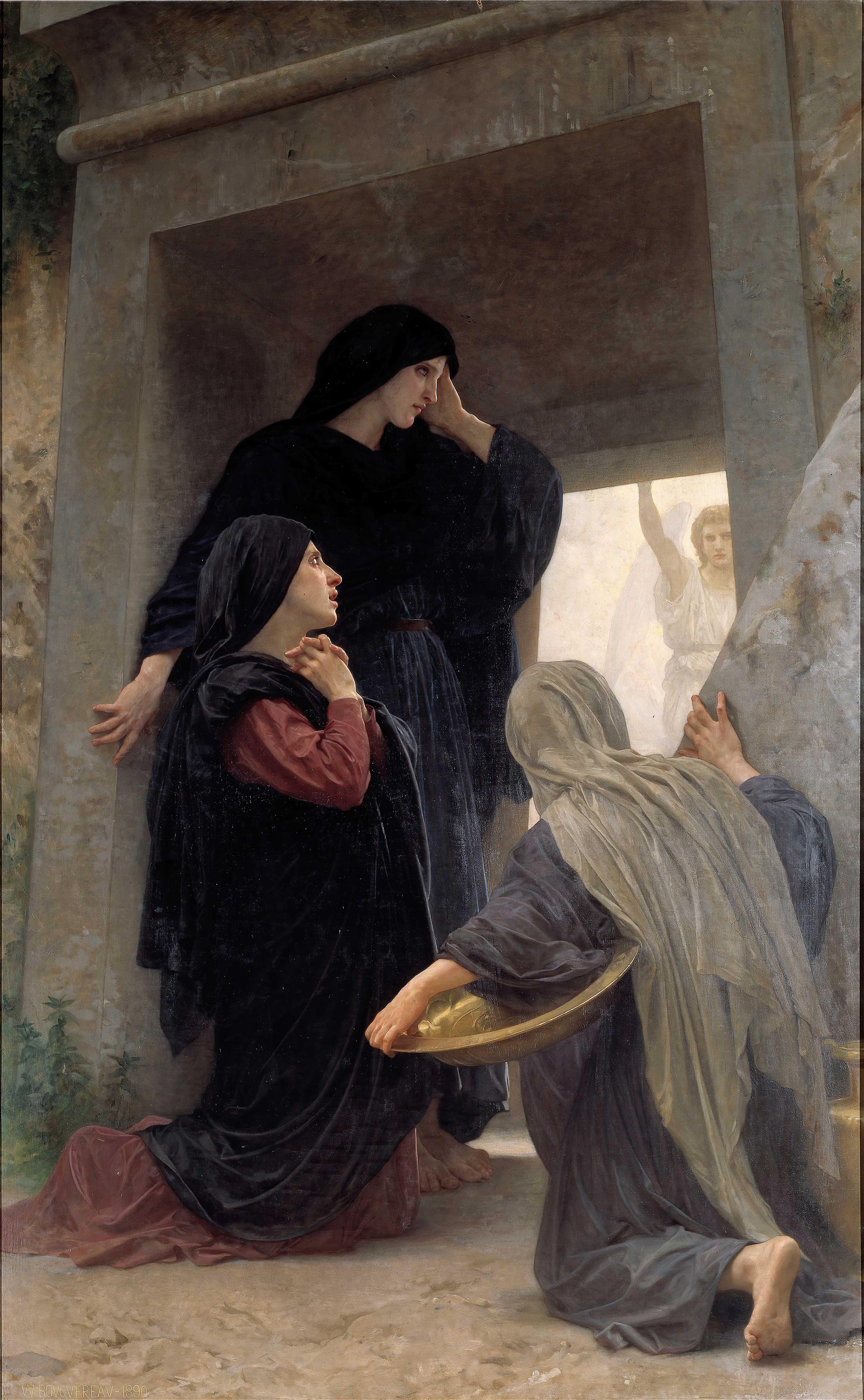 Find out more about William-Adolphe Bouguereau - The Three Marys at the Tomb