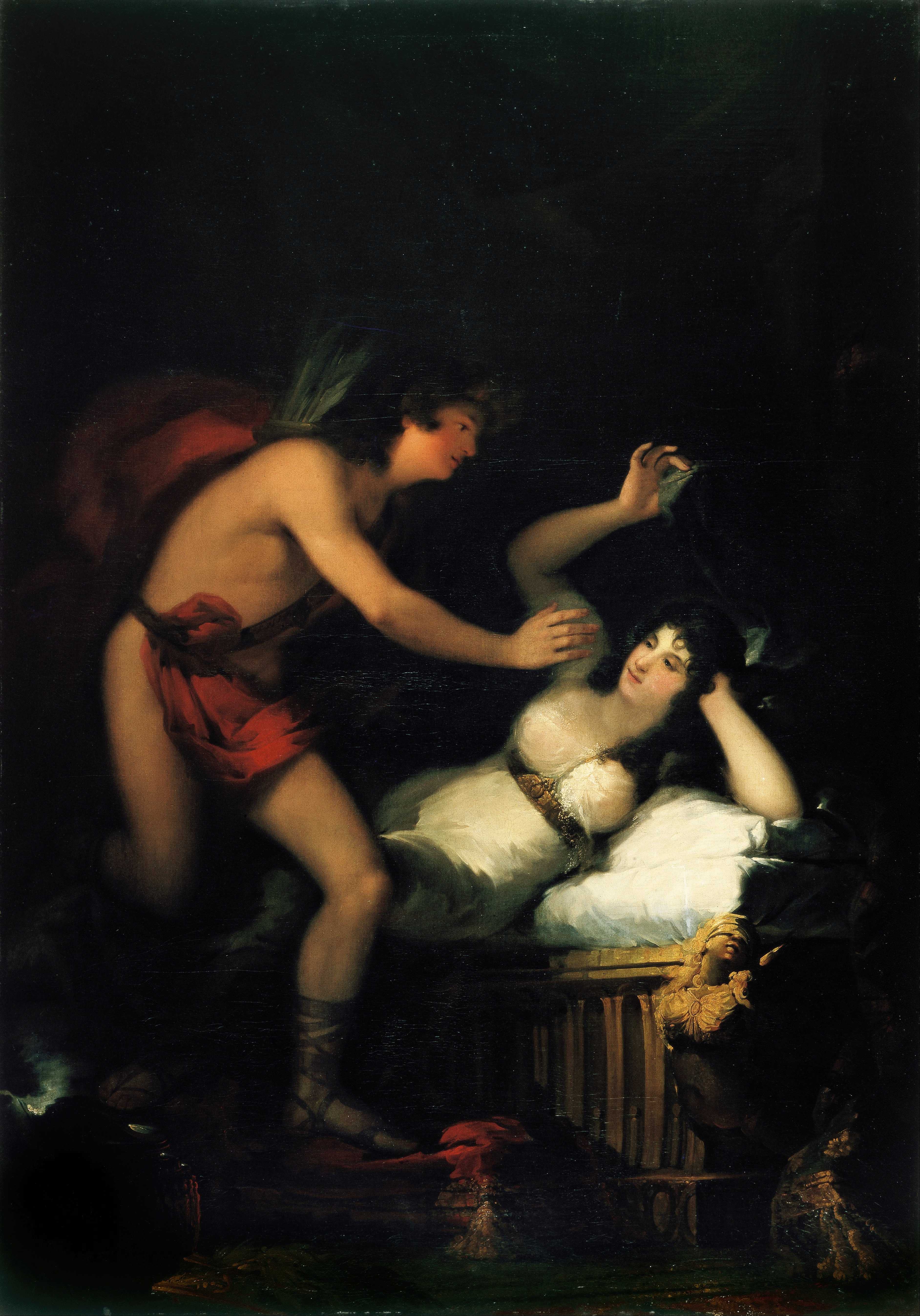 Find out more about Francisco de Goya - Allegory of Love, Cupid and Psyche