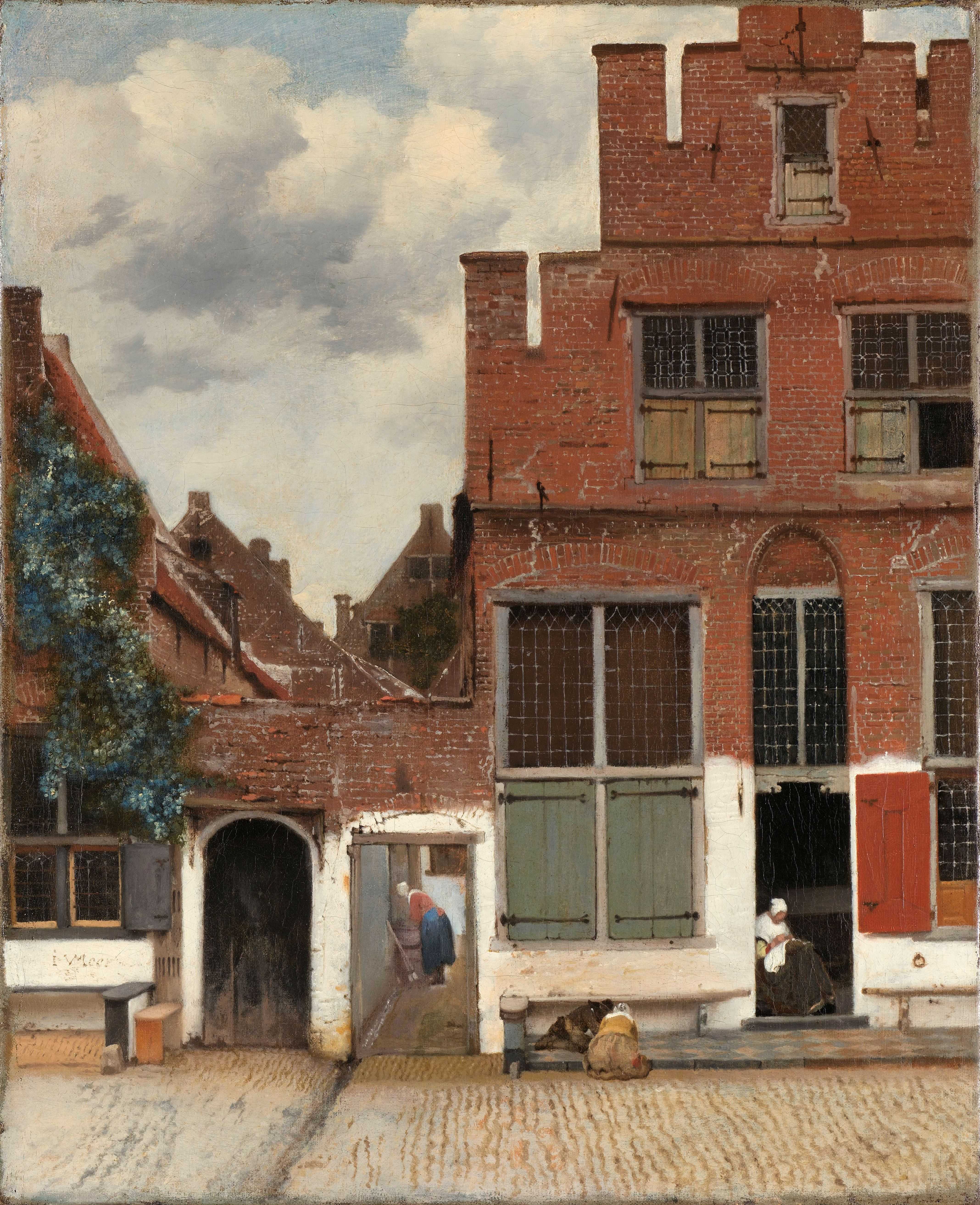 Find out more about Johannes Vermeer - View of Houses in Delft