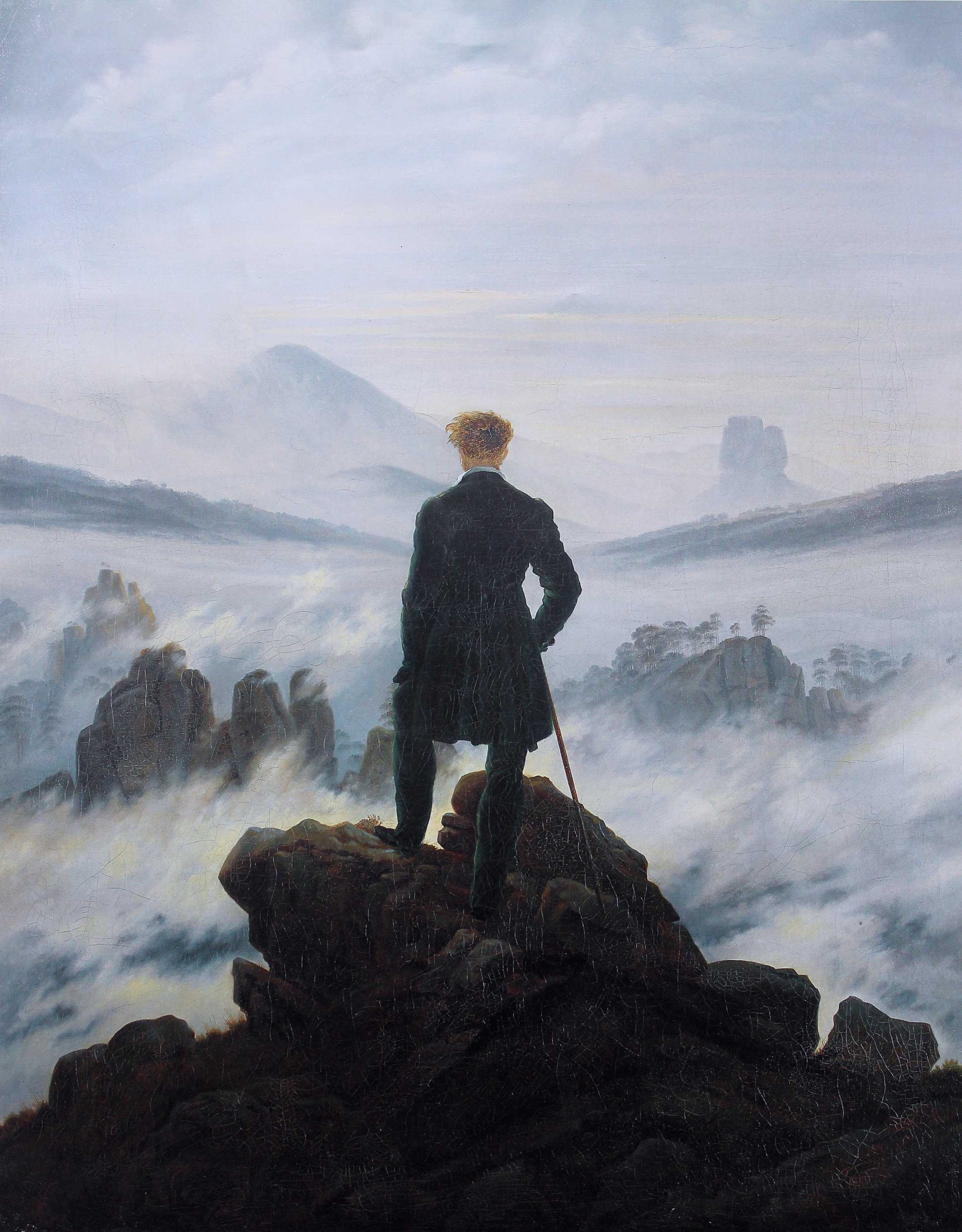 Find out more about Caspar David Friedrich - The wanderer above the sea of fog