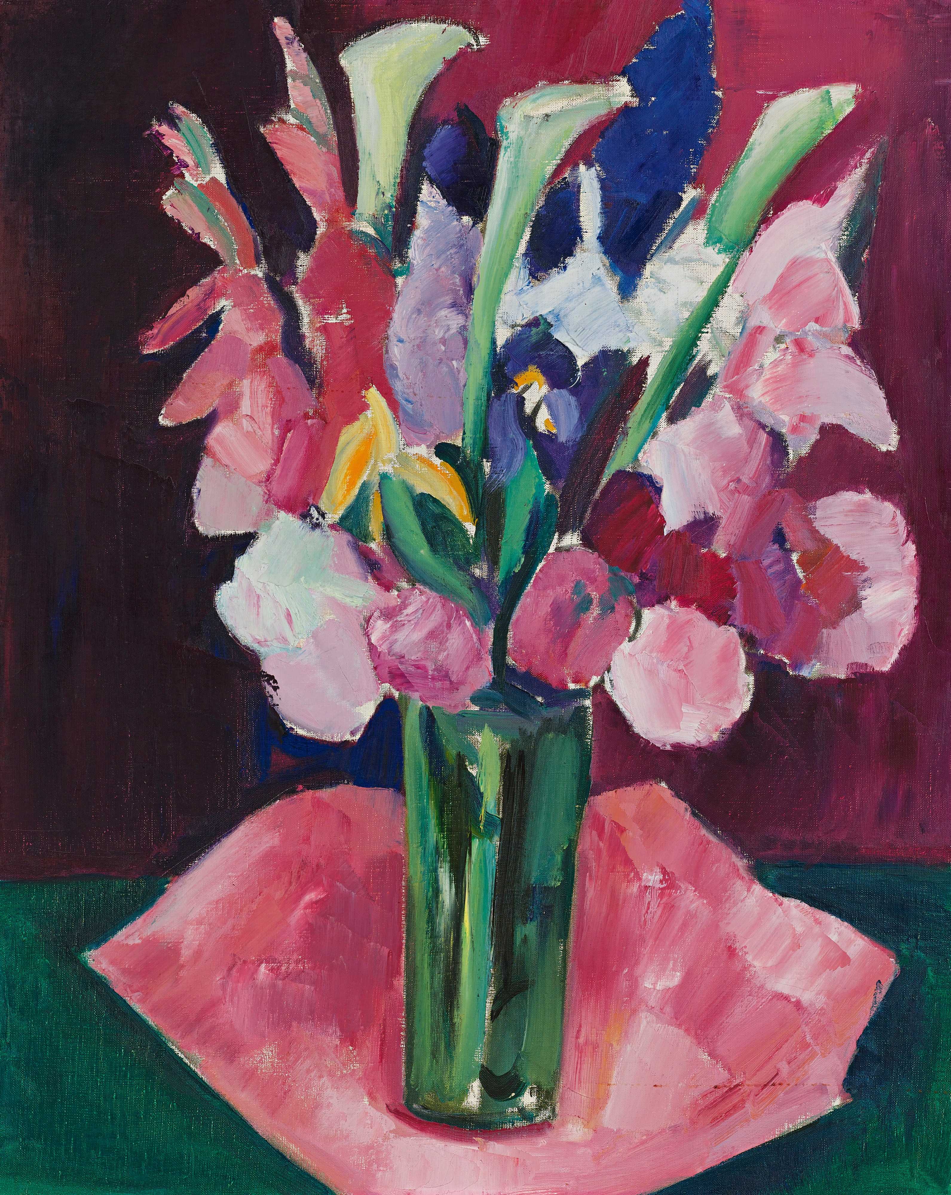 Find out more about Marsden Hartley - Flowers in a Vase