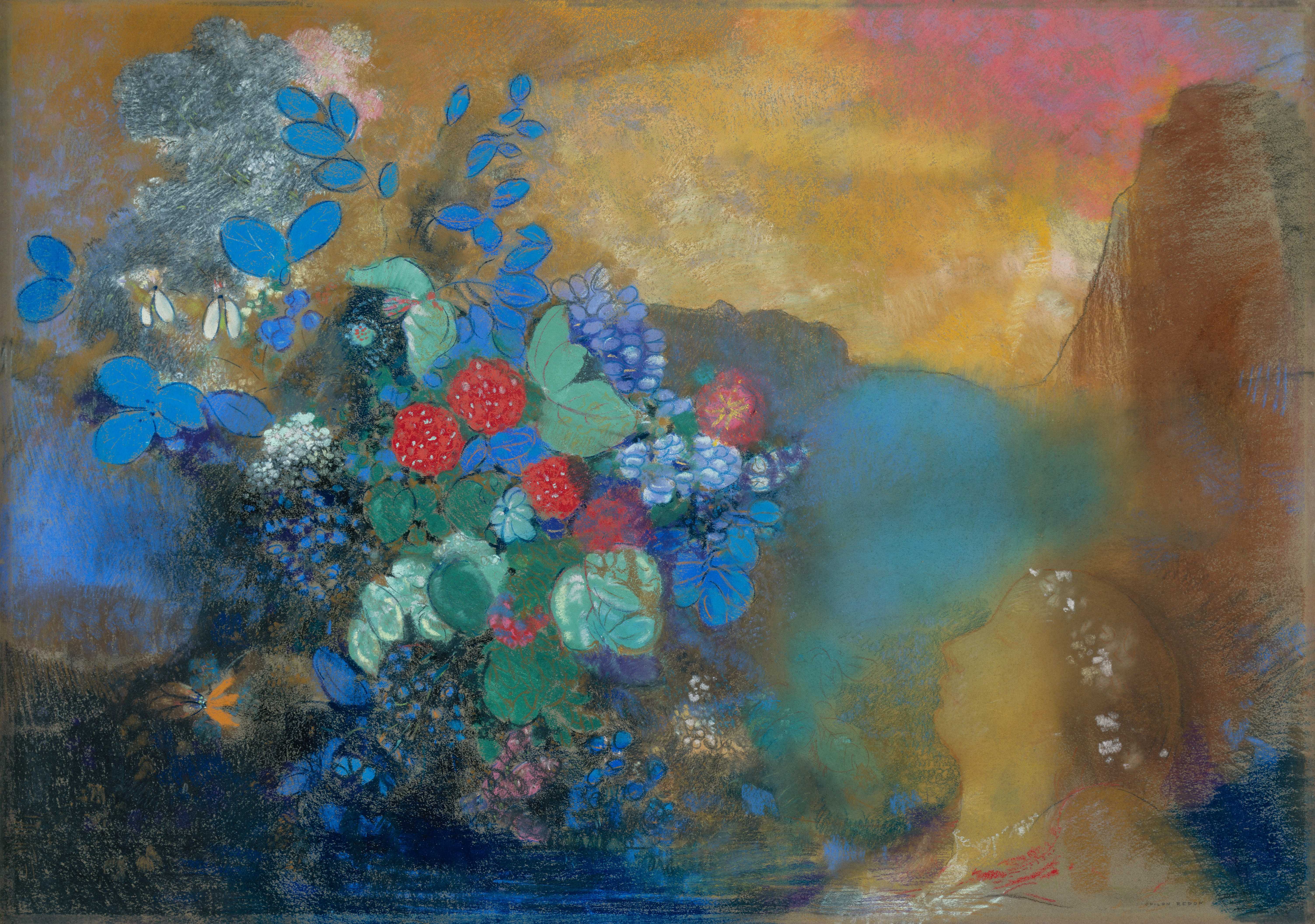 Find out more about Odilon Redon - Ophelia among the Flowers
