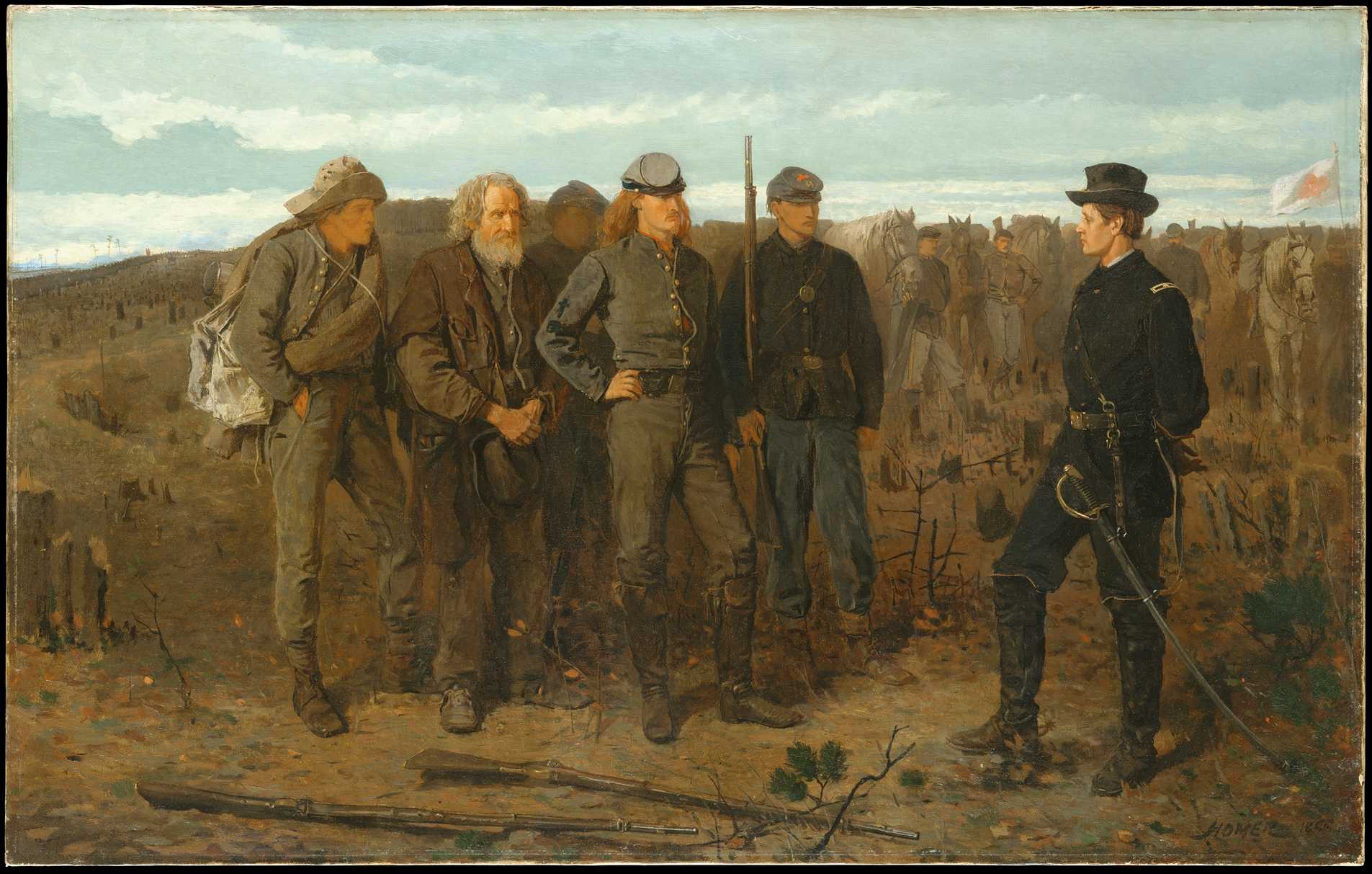 Find out more about Winslow Homer - Prisoners from the Front