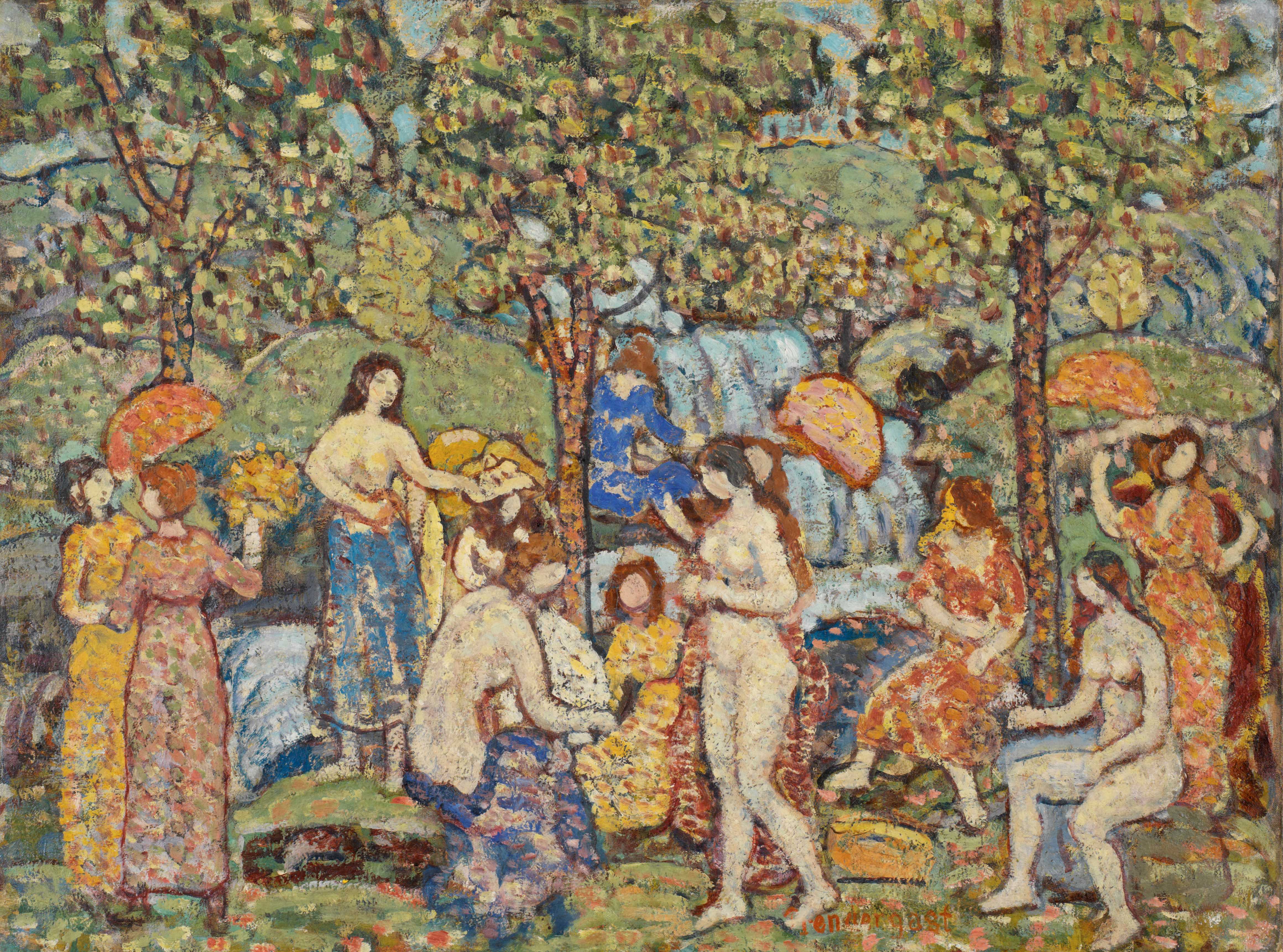 Find out more about Maurice Brazil Prendergast - Idyll