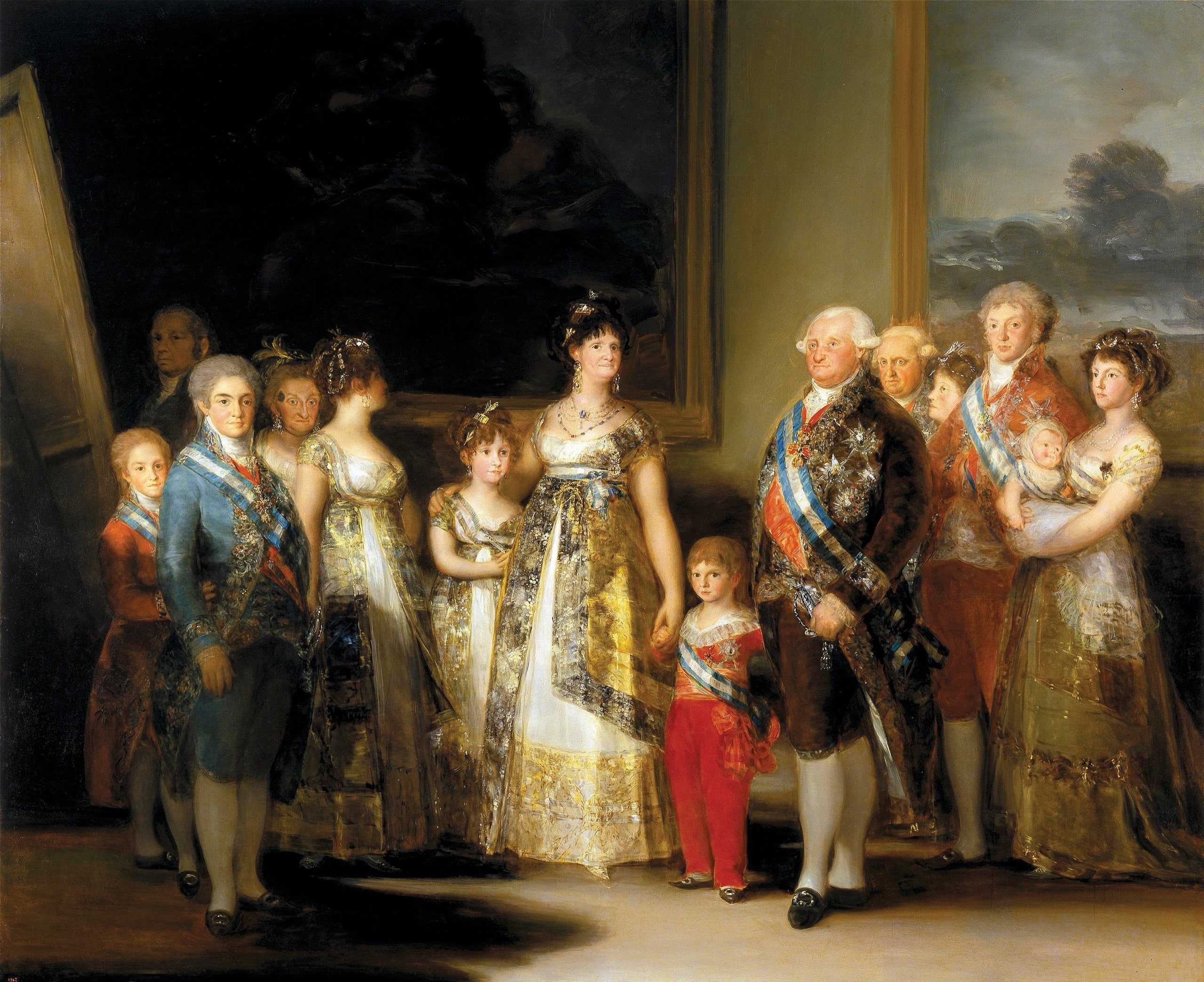 Find out more about Francisco Goya - The Family of Carlos IV