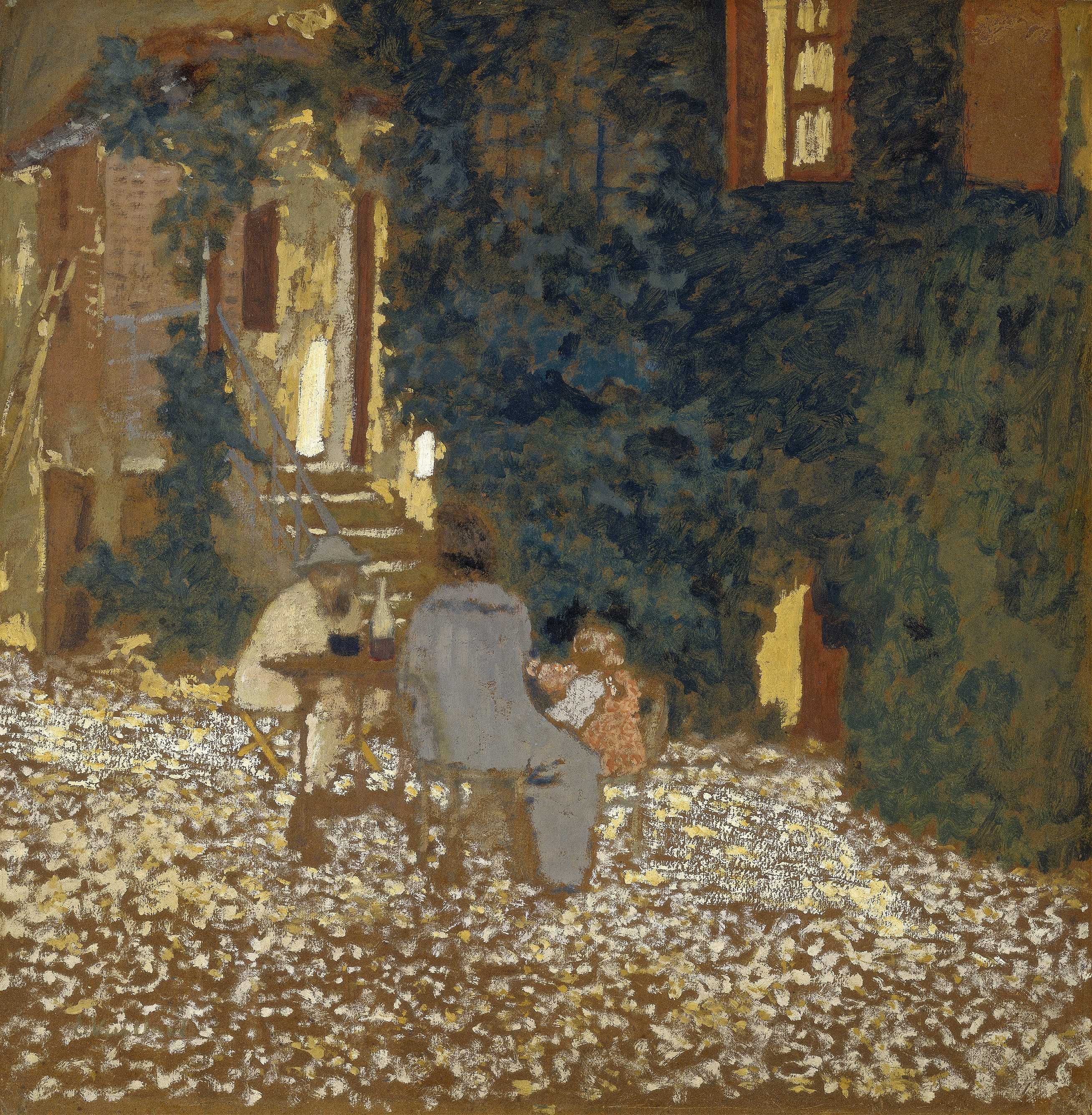 Find out more about Édouard Vuillard - Repast in a Garden