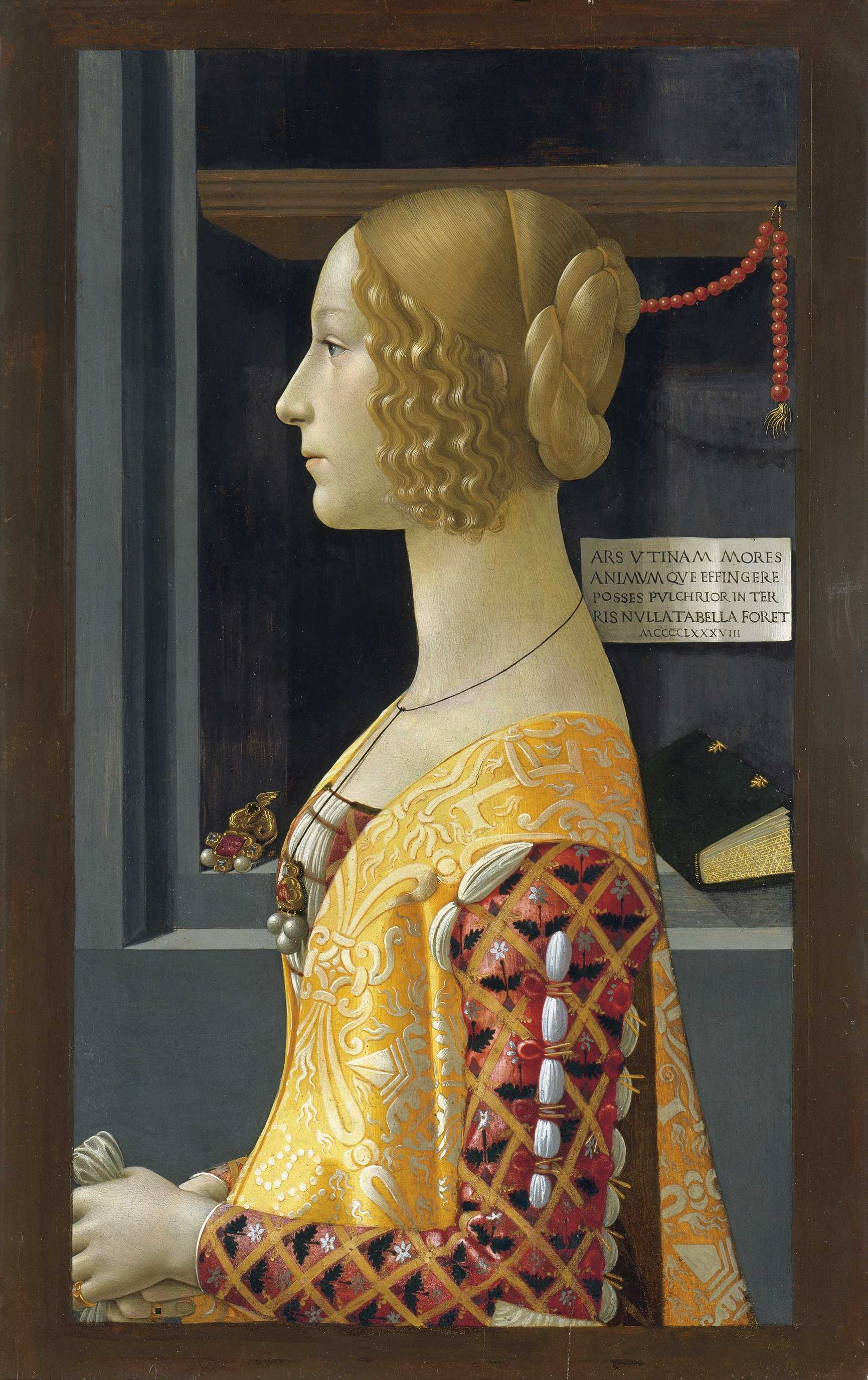 Find out more about Domenico Ghirlandaio (Domenico Bigordi) - Portrait of Giovanna degli Albizzi Tornabuoni