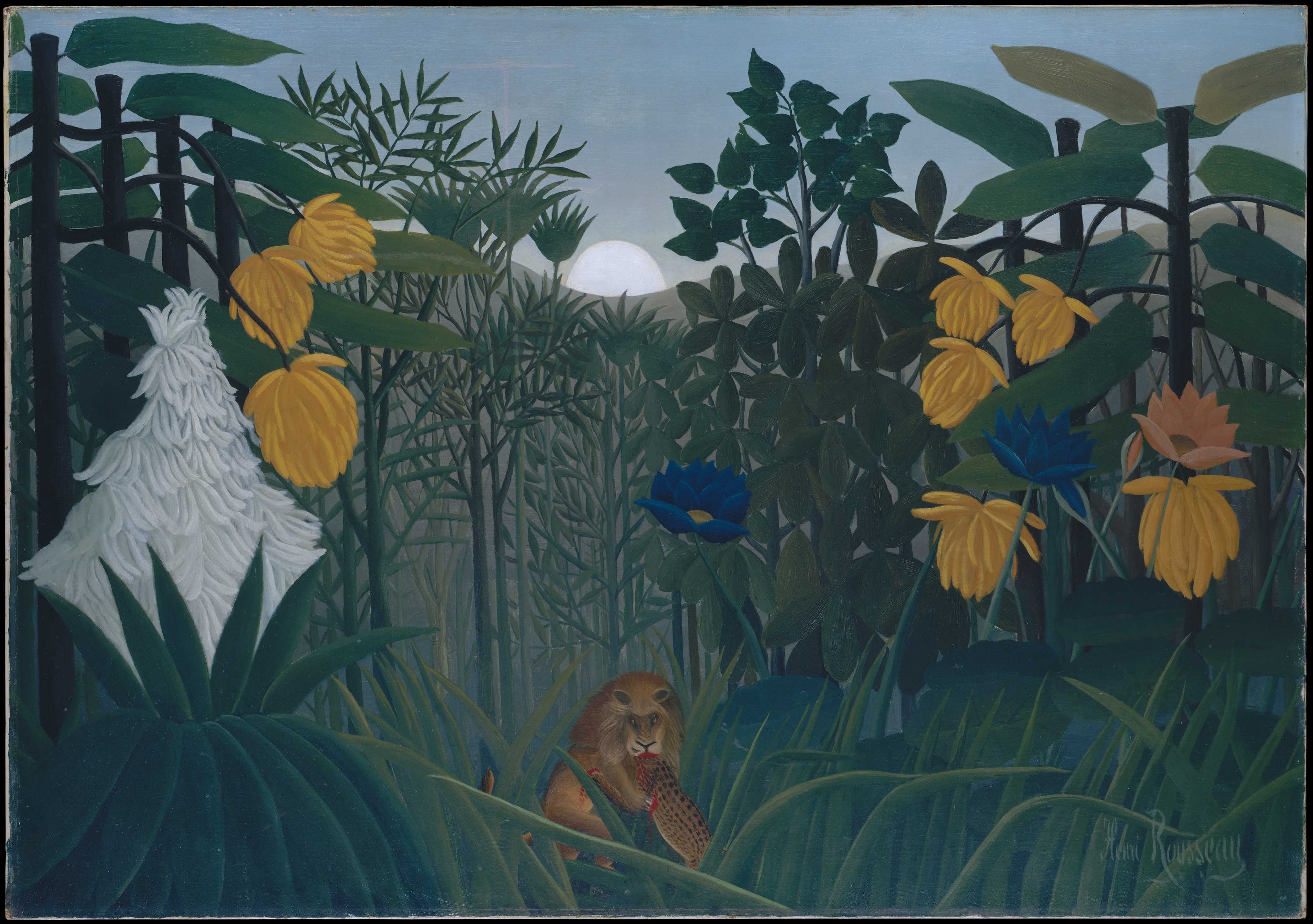 Find out more about Henri Rousseau (le Douanier) - The Repast of the Lion
