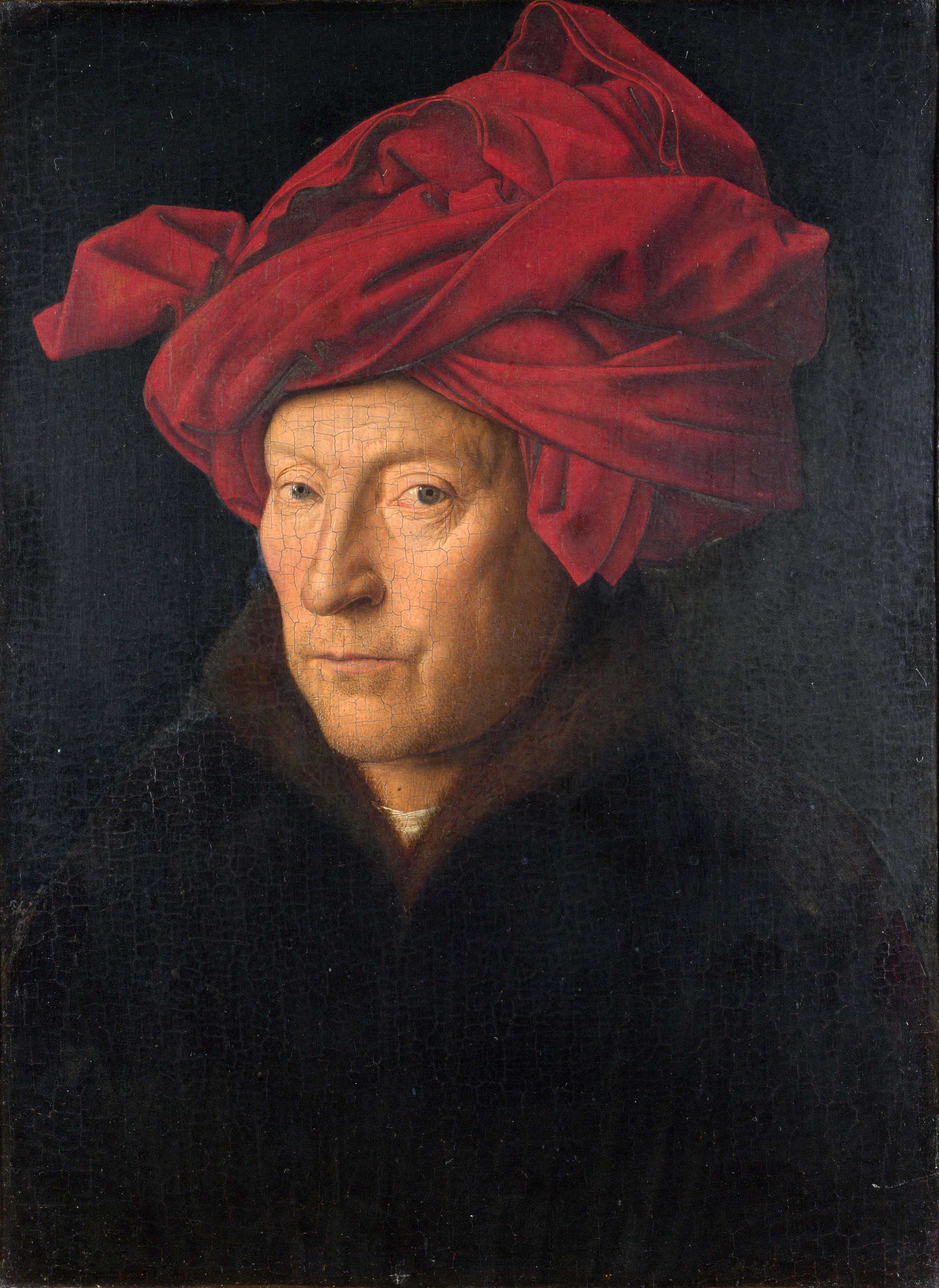 Find out more about Jan van Eyck - Portrait of a Man (Self Portrait?)