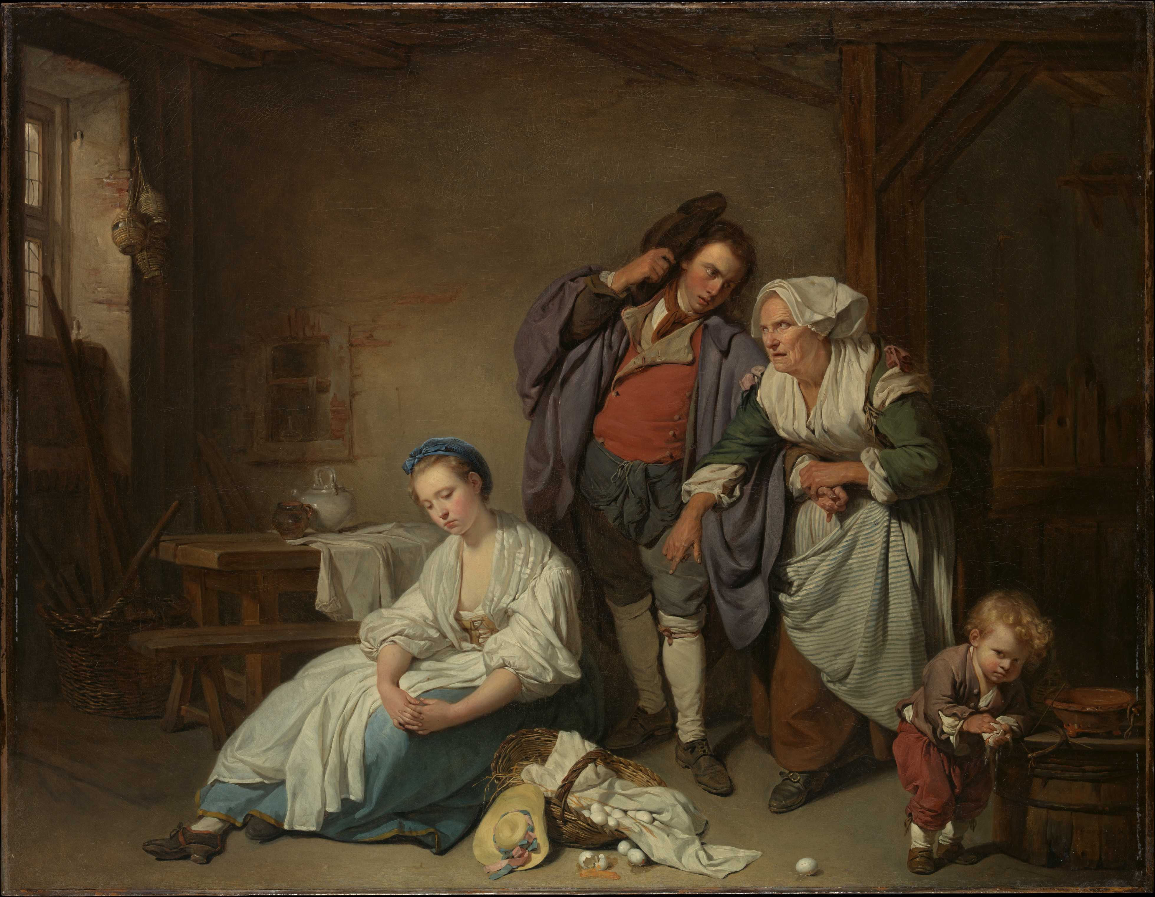 Find out more about Jean-Baptiste Greuze - Broken Eggs