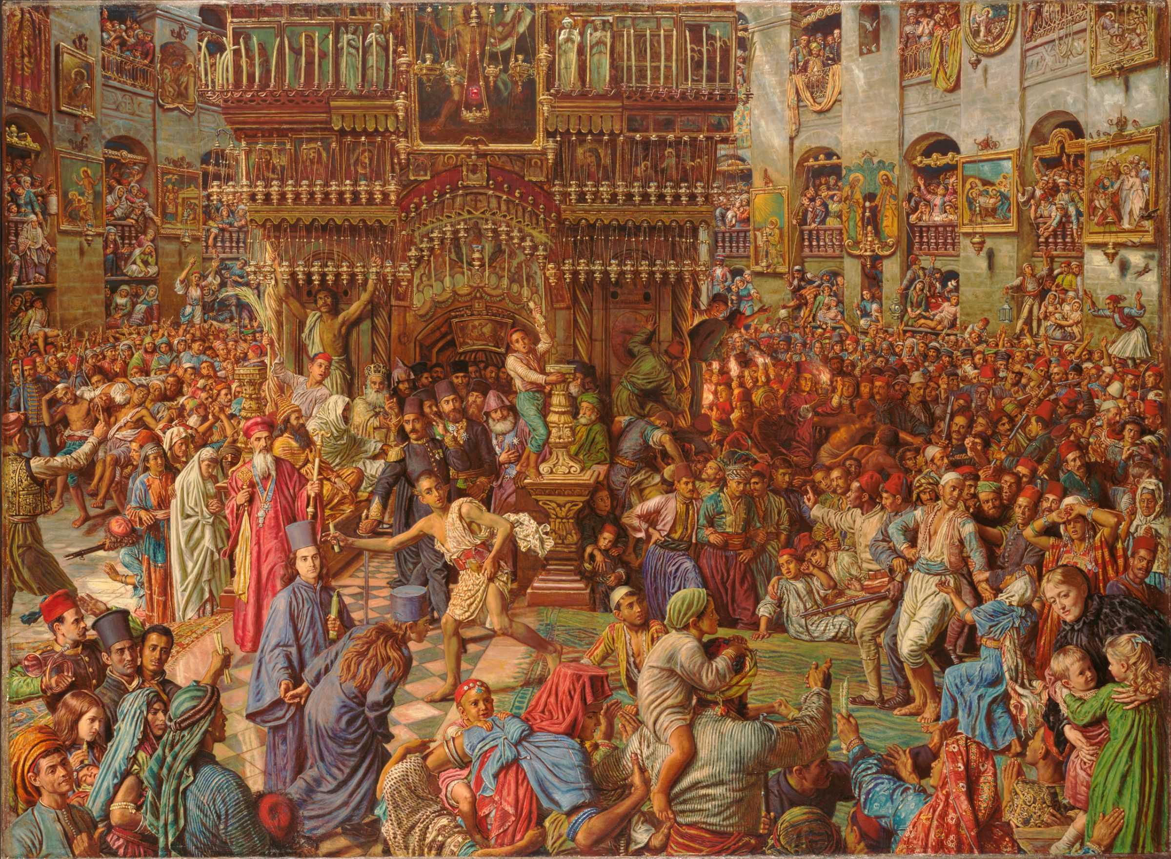Find out more about William Holman Hunt - The Miracle of the Holy Fire