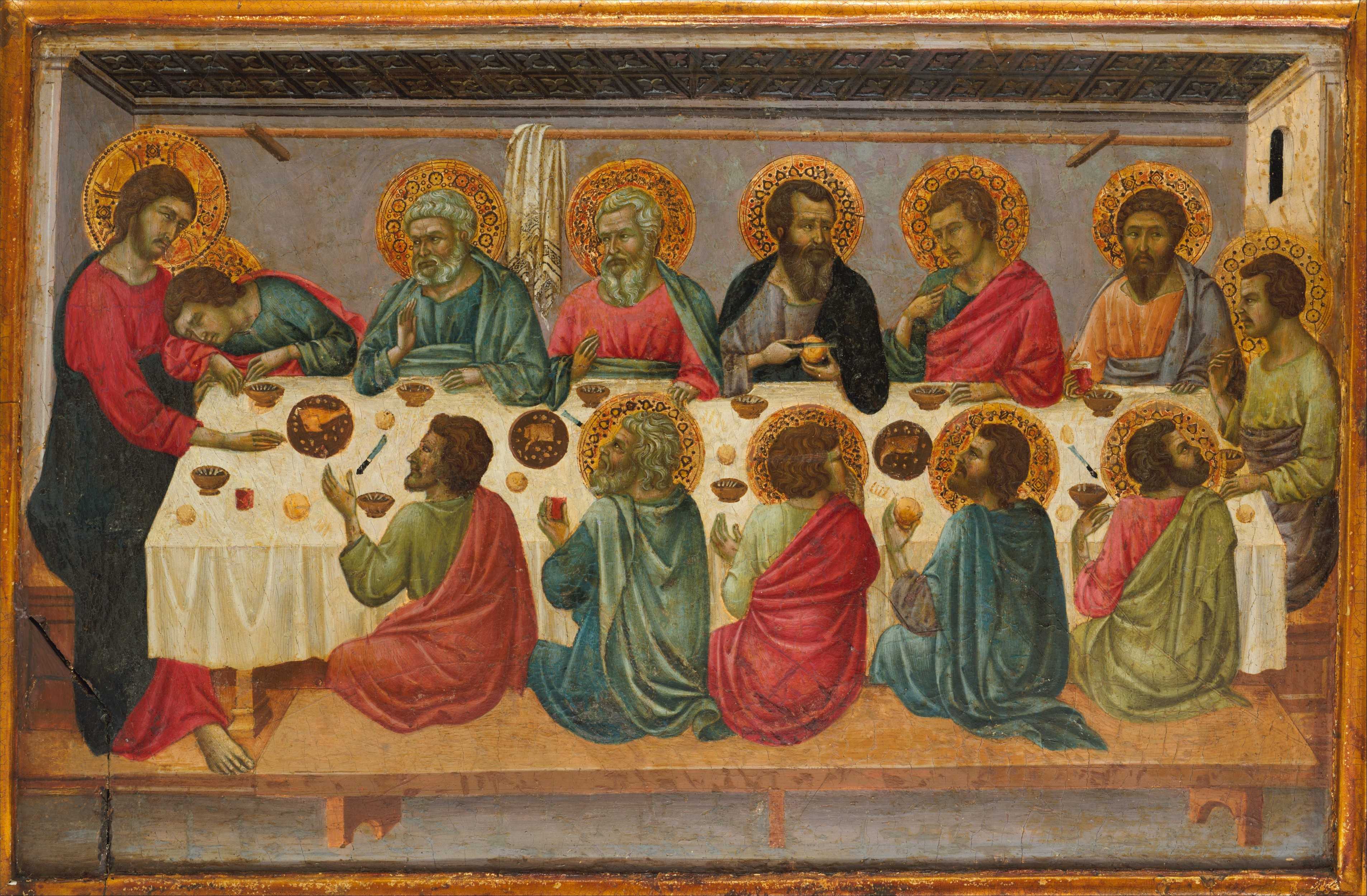 Find out more about Ugolino da Siena (Ugolino di Nerio) - The Last Supper
