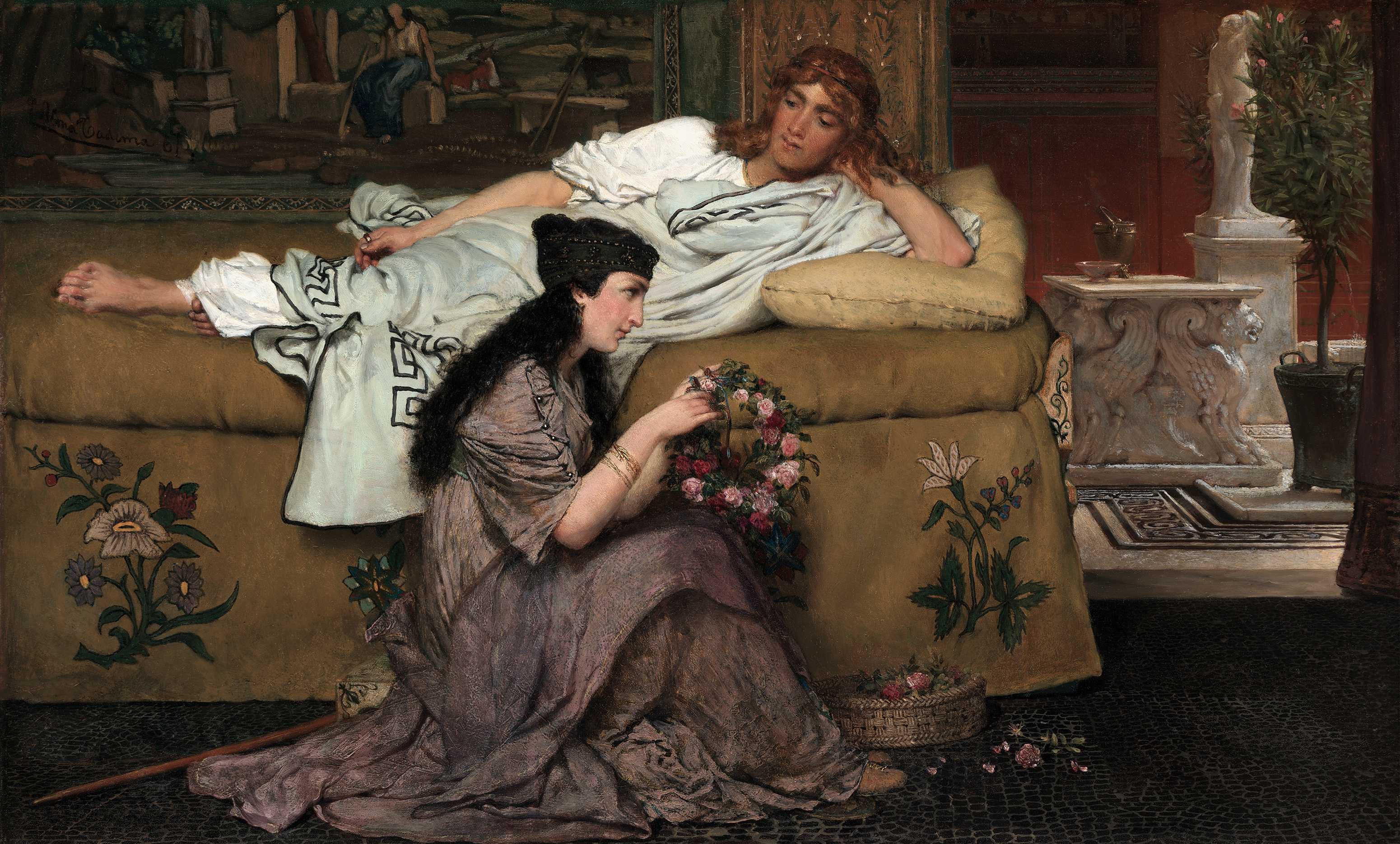 Find out more about Lawrence Alma-Tadema - Glaucus And Nydia