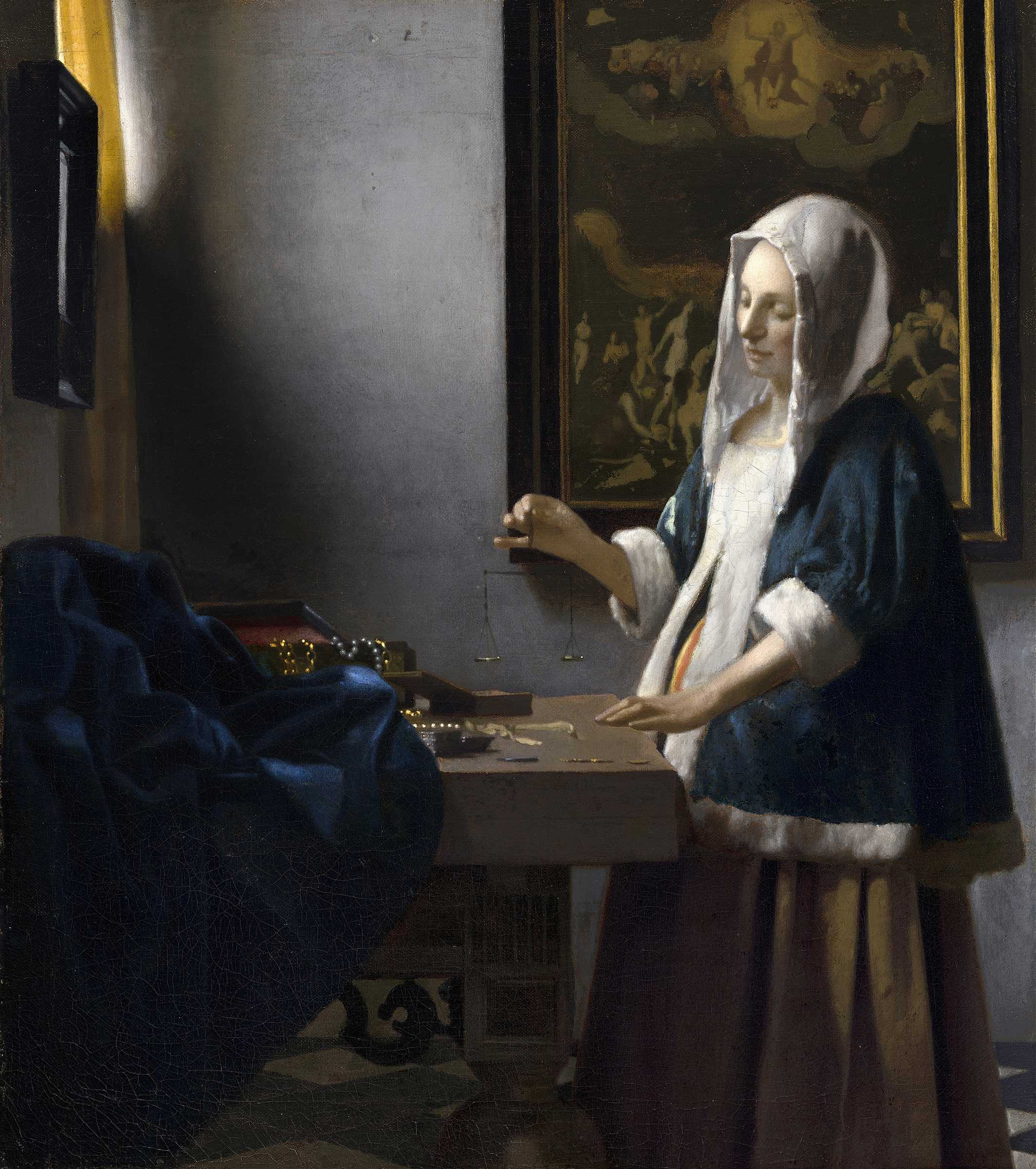 Find out more about Johannes Vermeer - Woman Holding A Balance