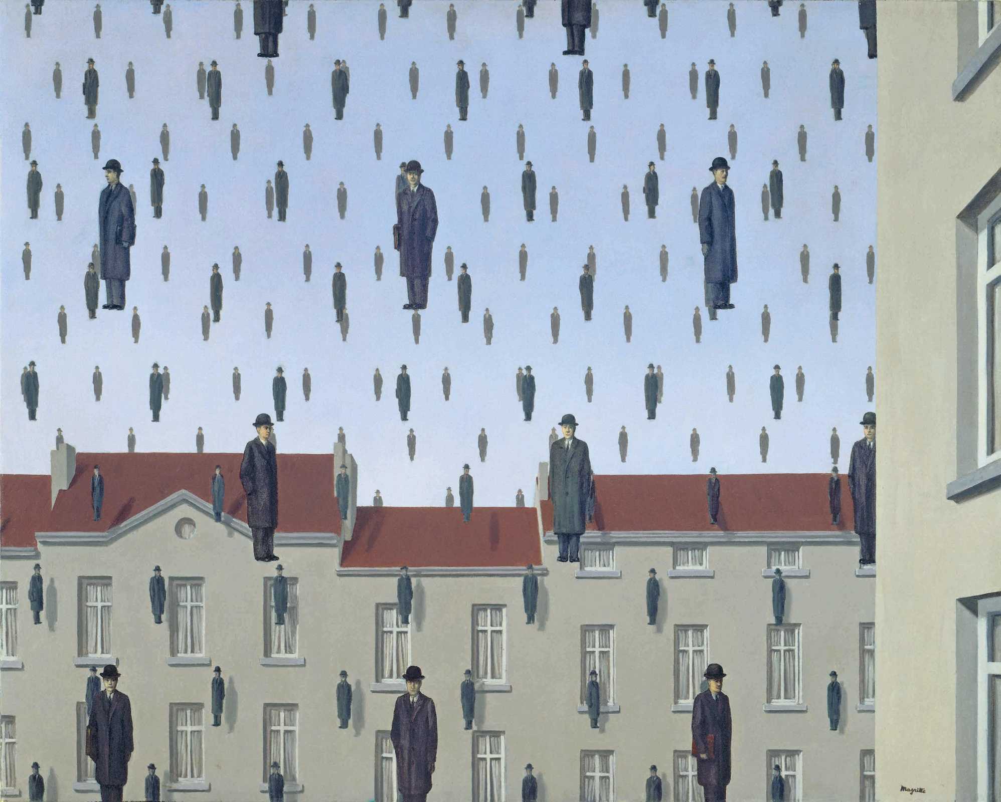 Find out more about René Magritte - Golconda