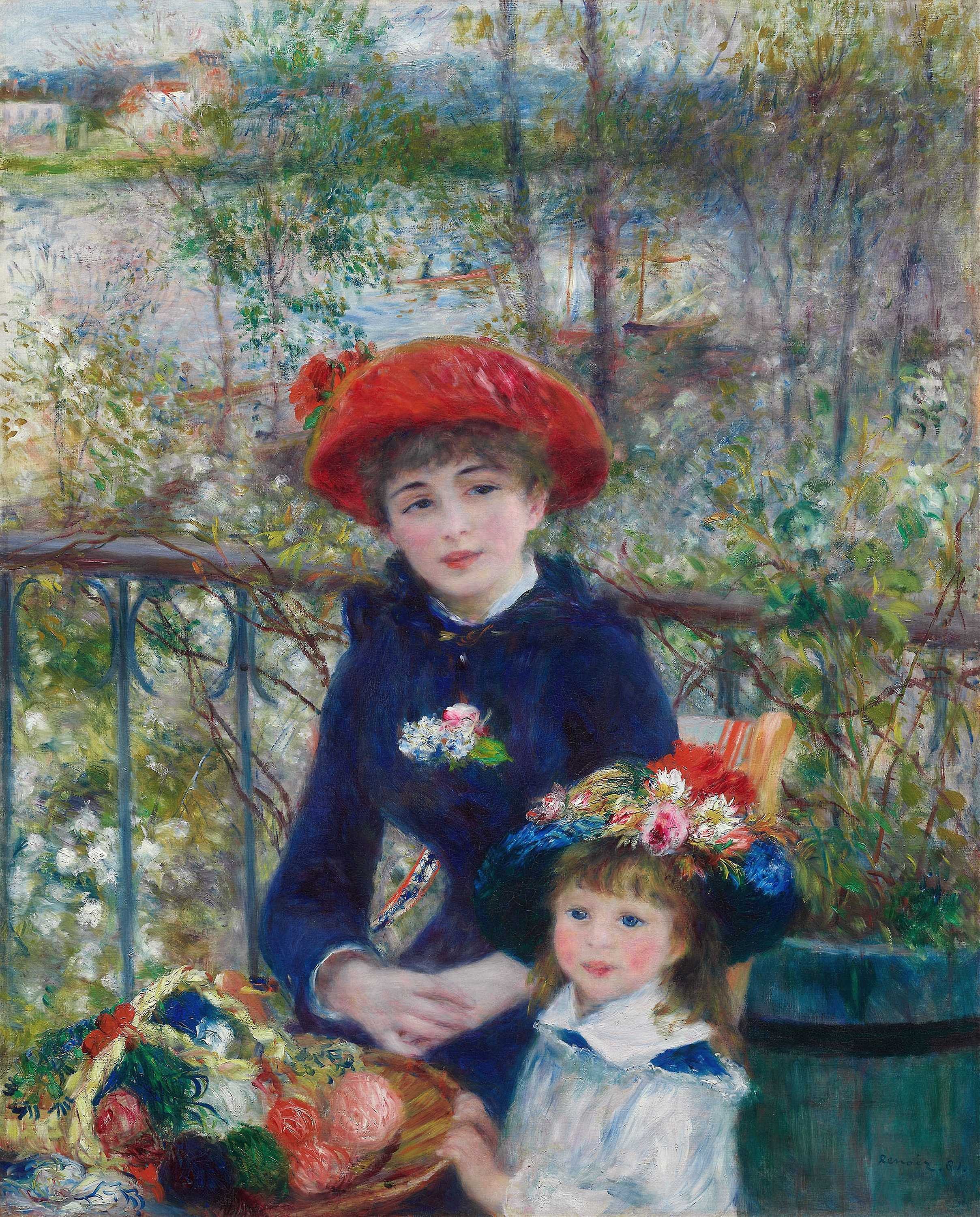 Find out more about Pierre-Auguste Renoir - Two Sisters (On the Terrace)