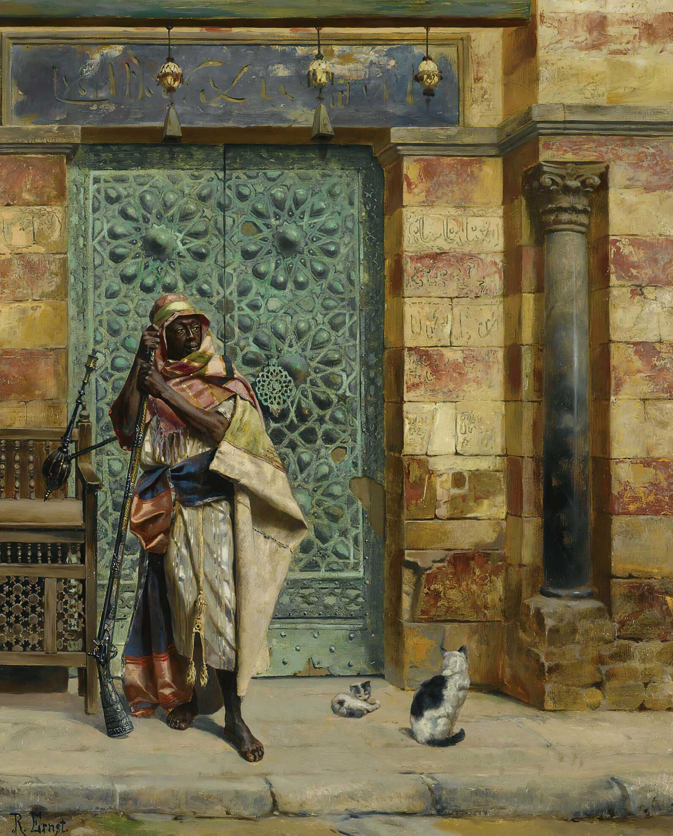Find out more about Rudolf Ernst - The Nubian Guard