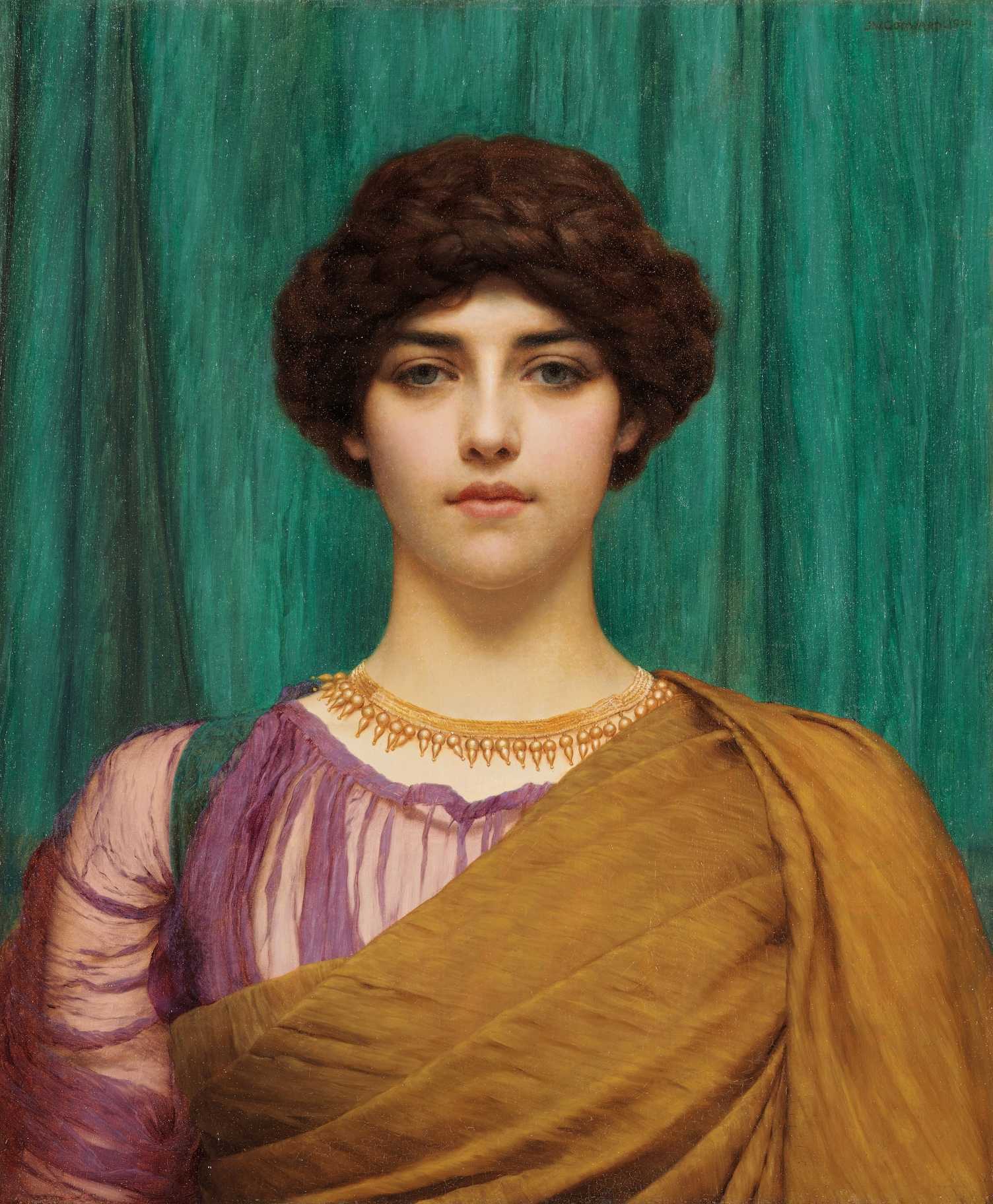 Find out more about John William Godward - A Pompeian Lady