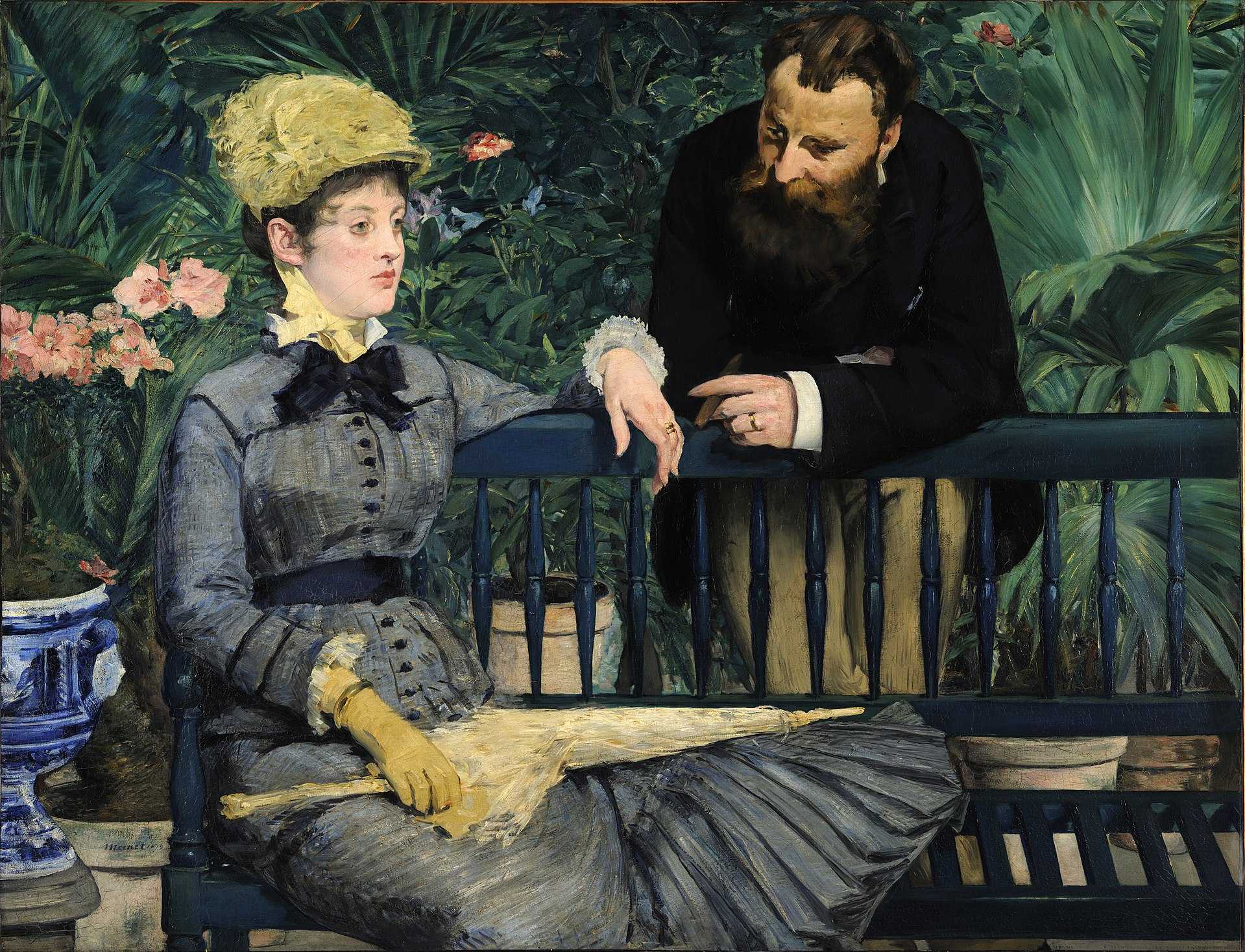 Find out more about Edouard Manet - In the Conservatory