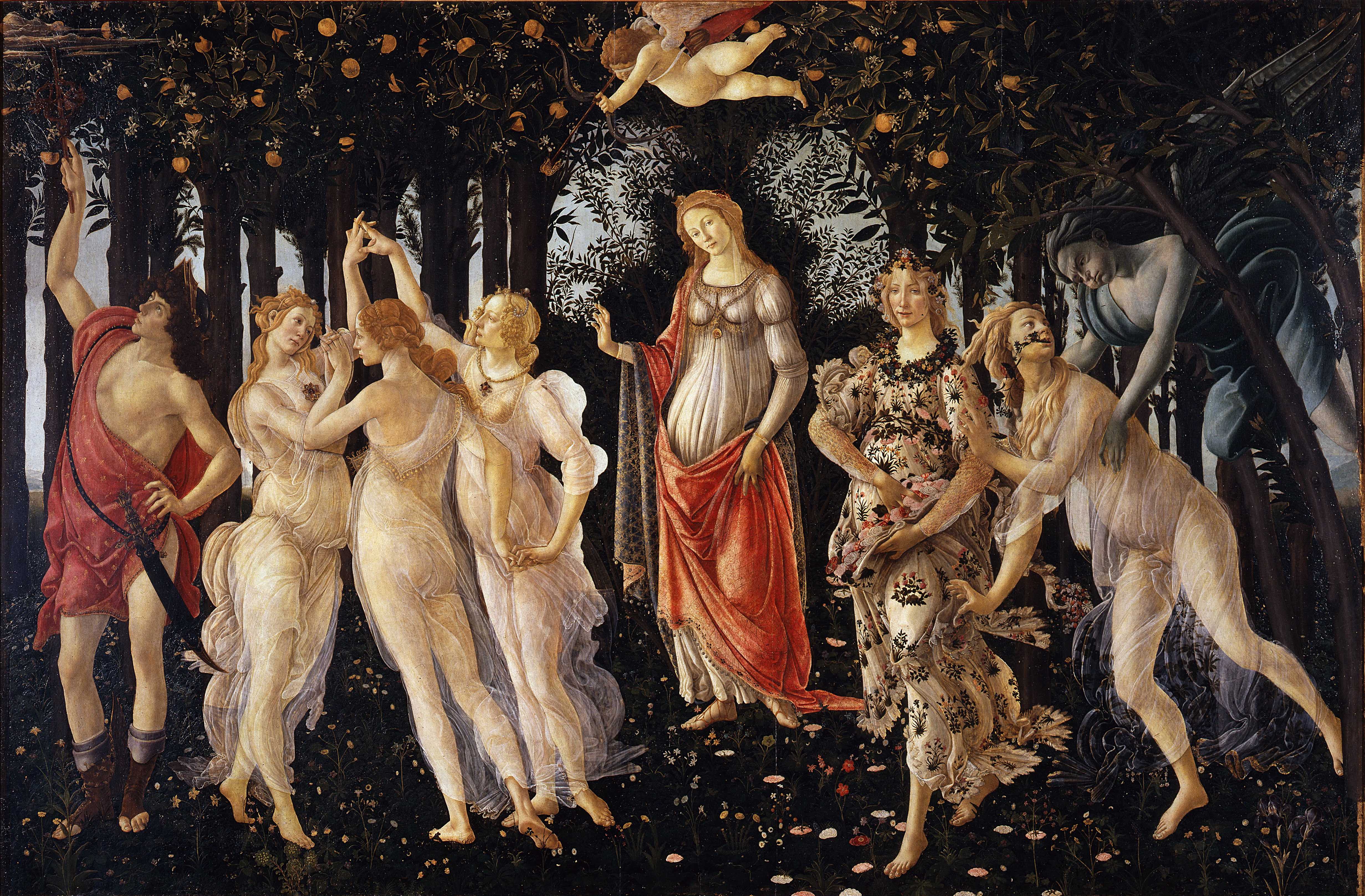 Find out more about Sandro Botticelli - La Primavera (Spring)