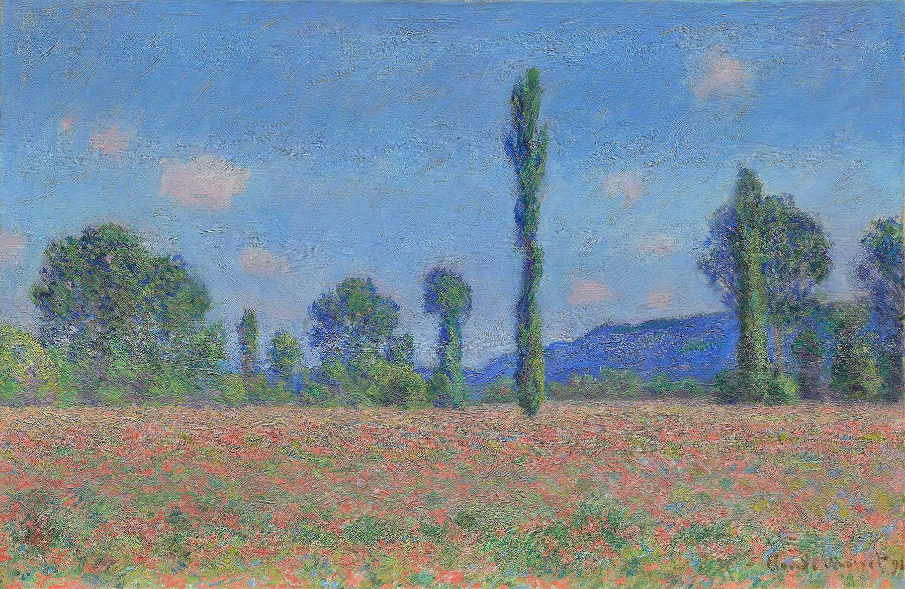 Find out more about Claude Monet - Poppy Field (Giverny)