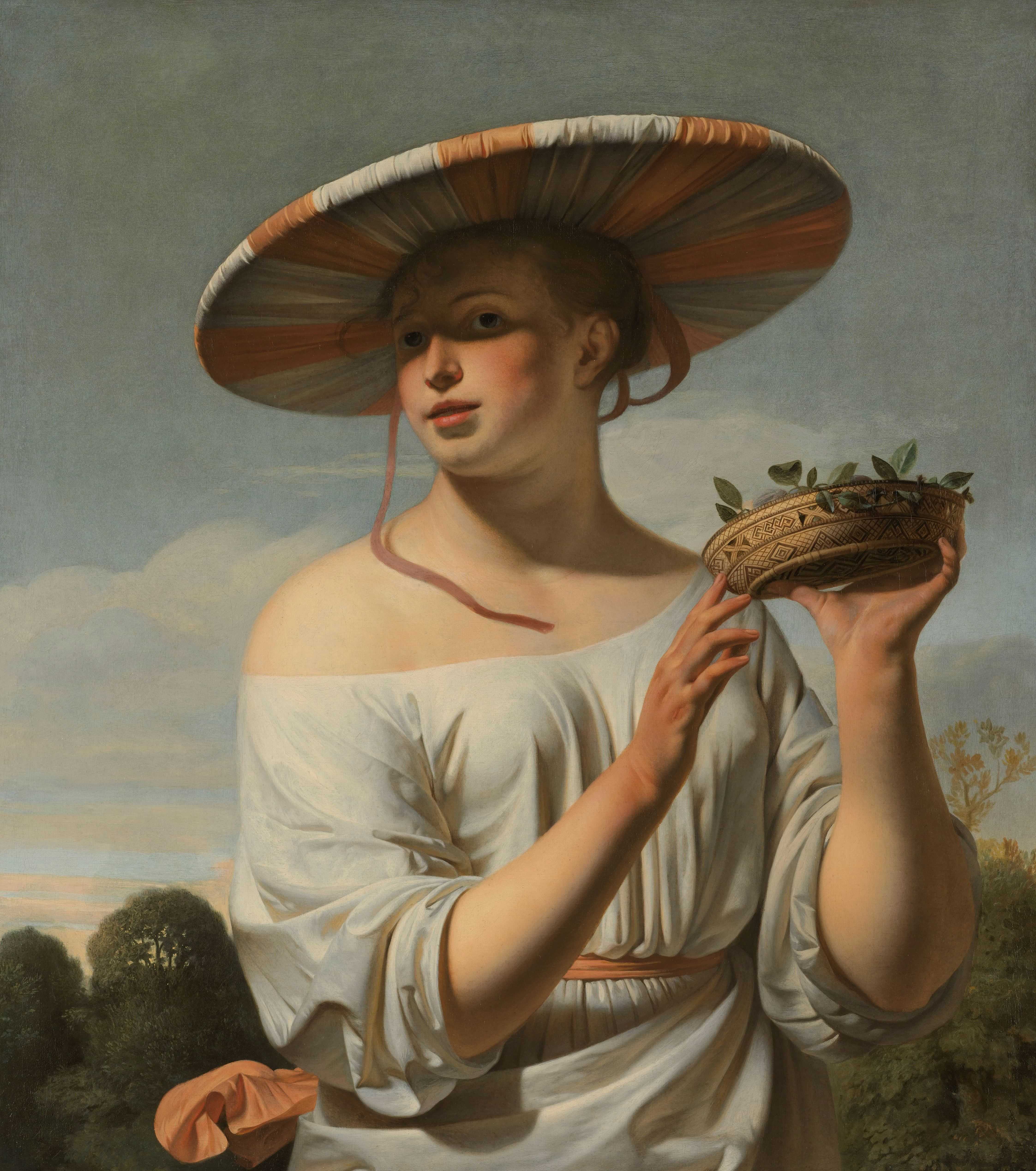 Find out more about Caesar Boëtius van Everdingen - Girl in a Large Hat