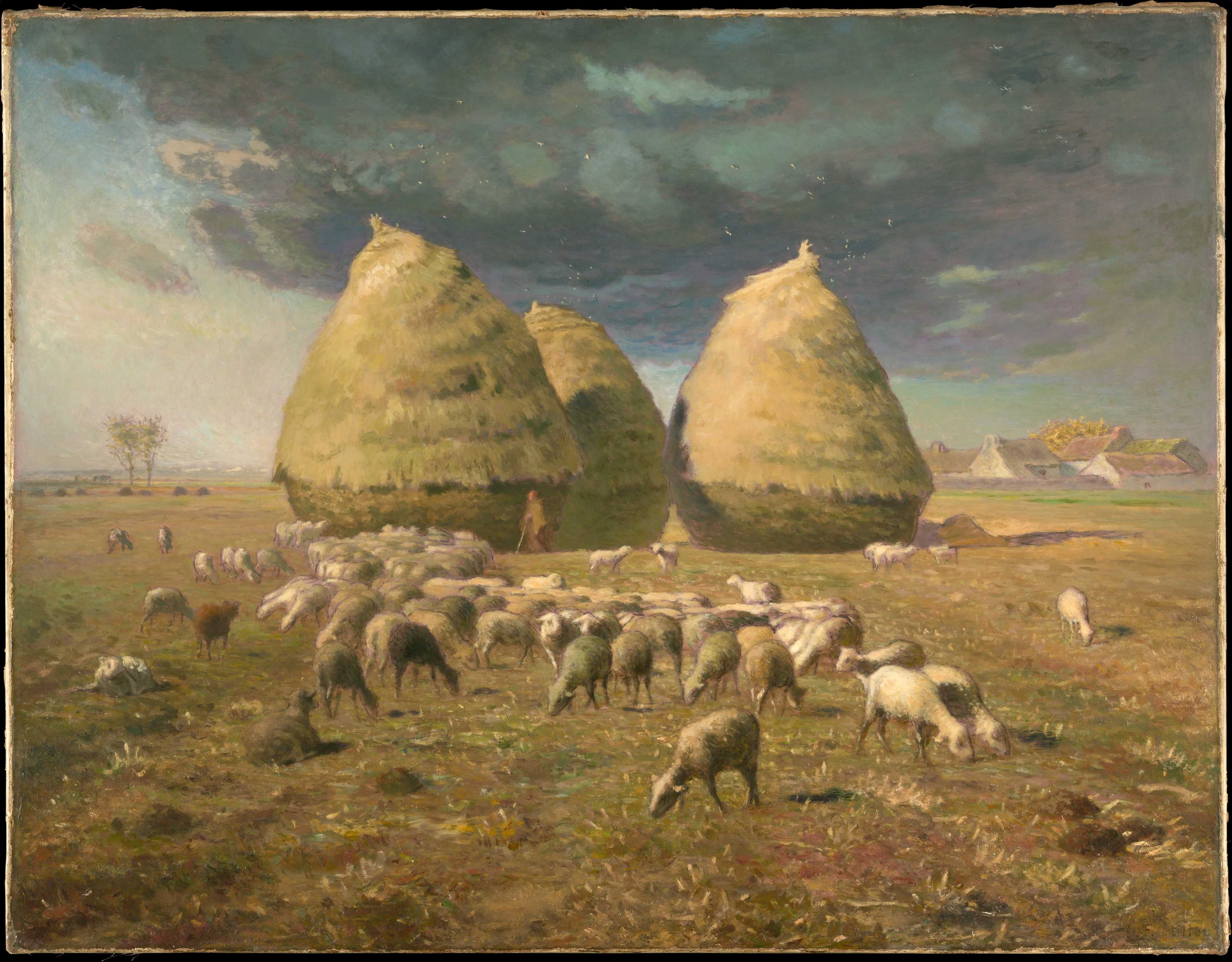 Find out more about Jean-François Millet - Haystacks: Autumn