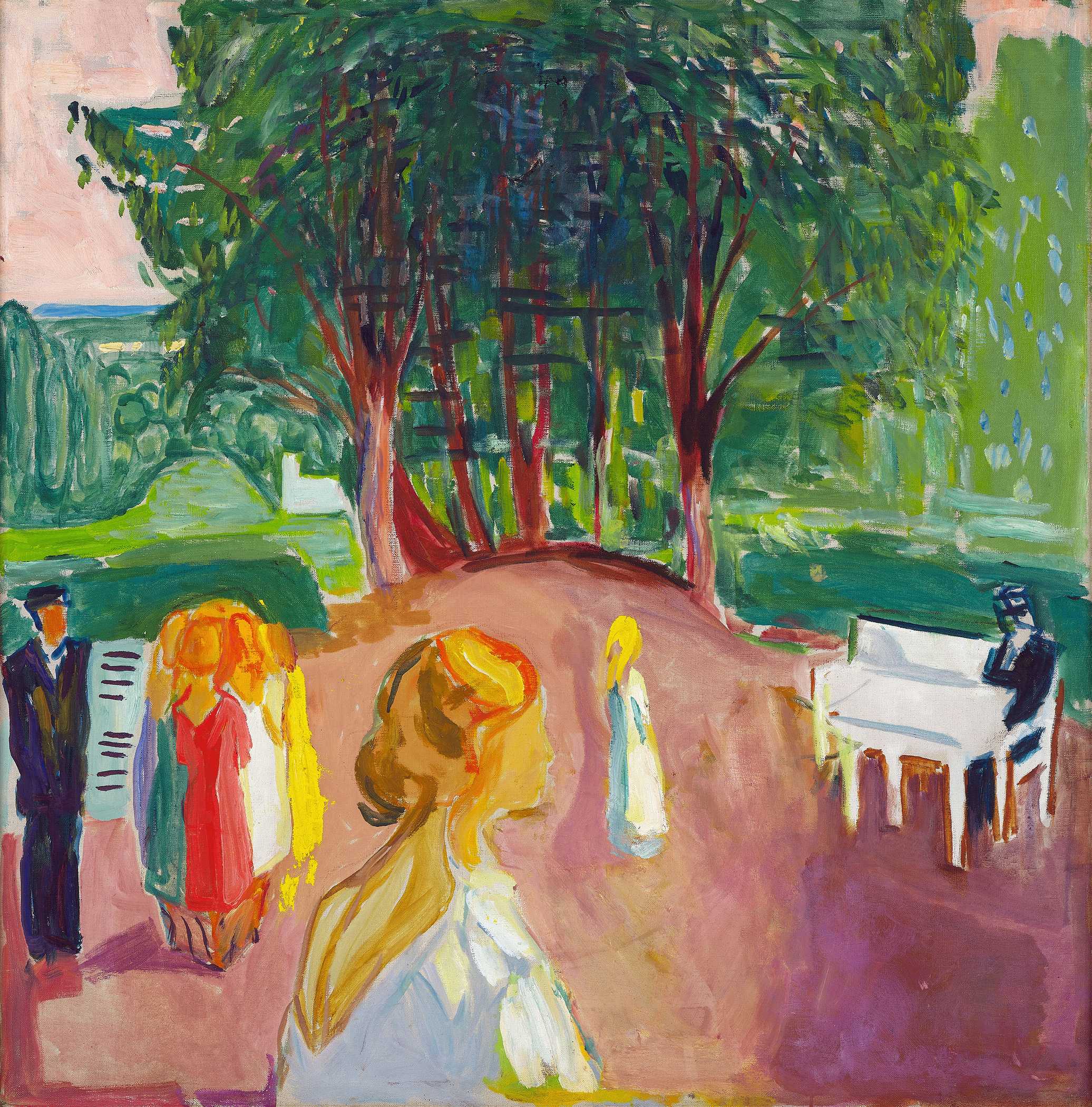 Find out more about Edvard Munch - Flirting in the Park