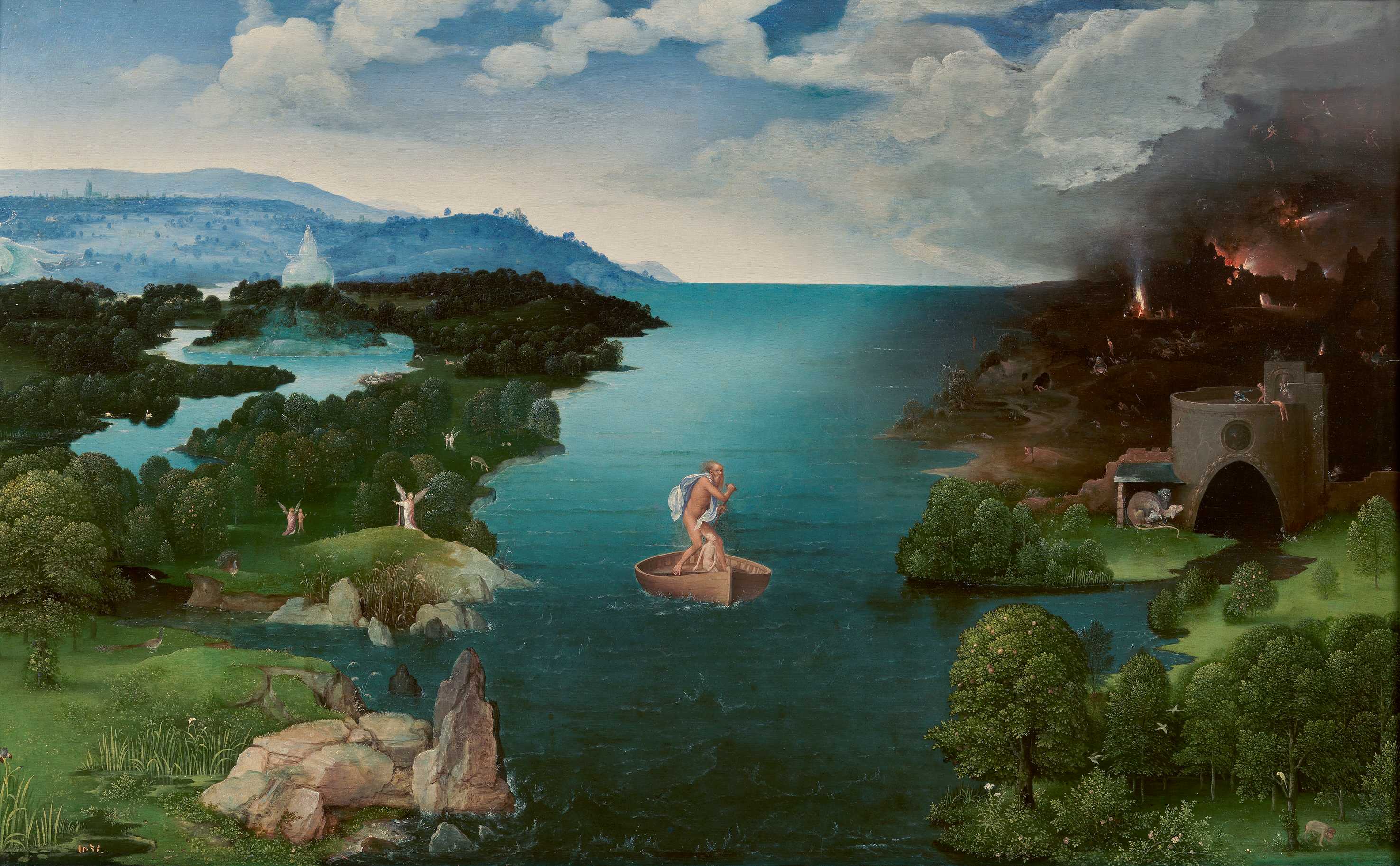 Find out more about Joachim Patinir - Charon crossing the Styx