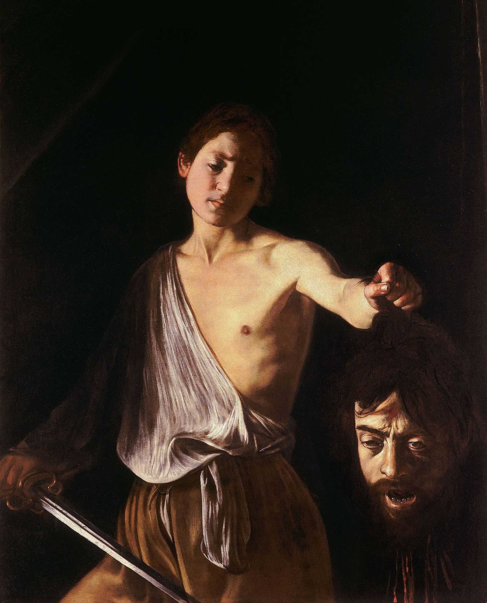 Find out more about Caravaggio - David with the Head of Goliath
