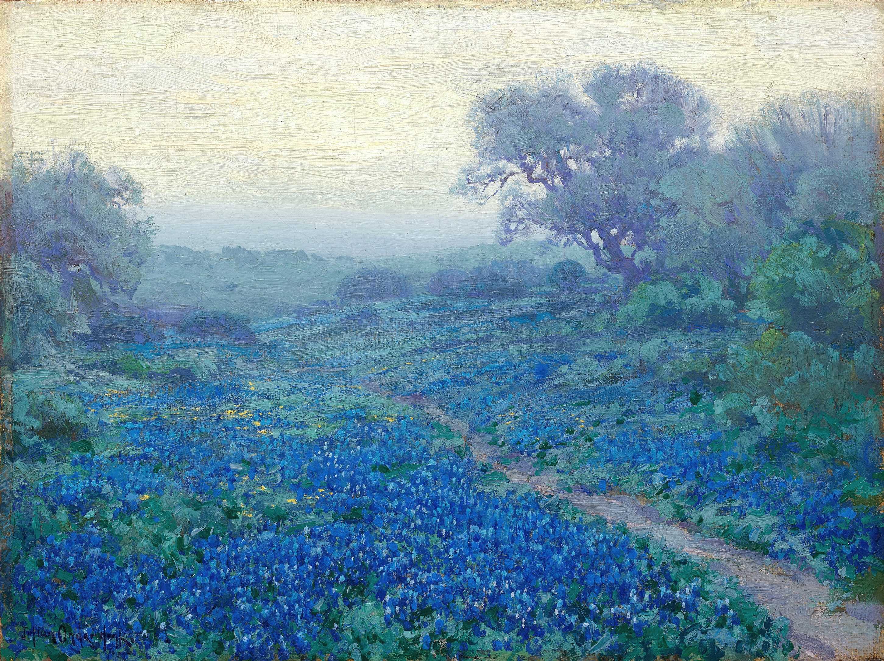 Find out more about Julian Onderdonk - Bluebonnets at Sunrise