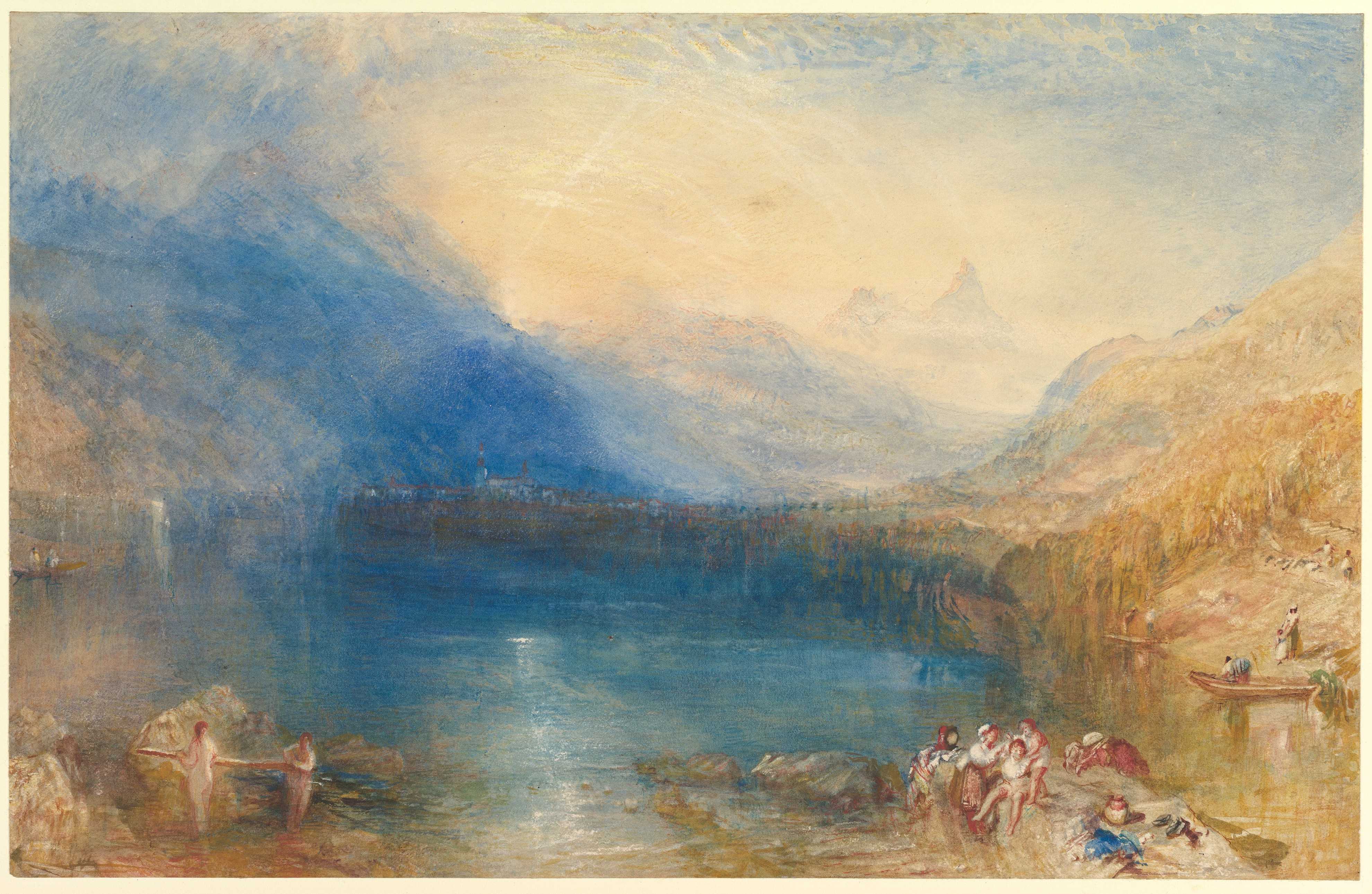 Find out more about J. M. W. Turner - The Lake of Zug